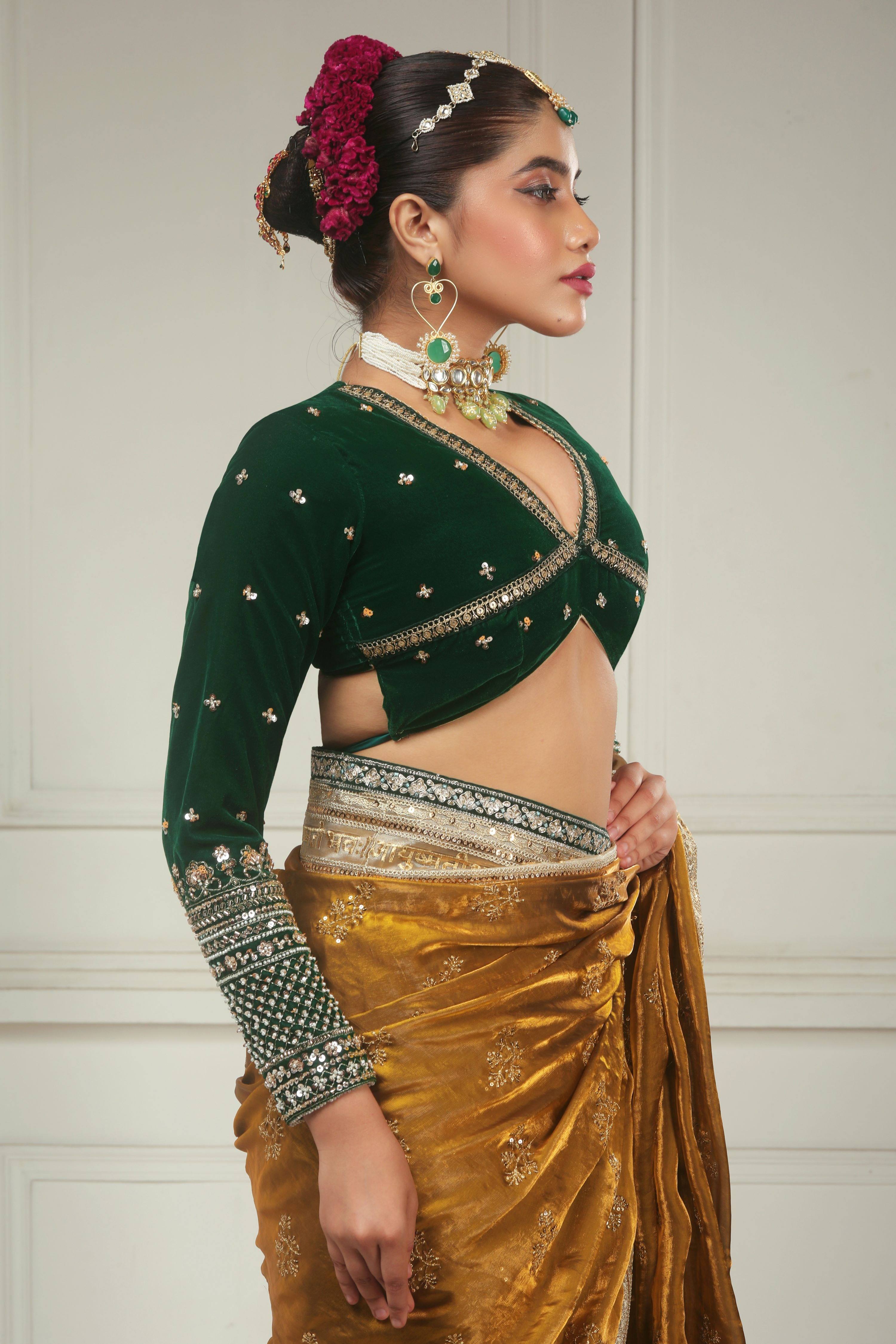 GARDEN GRANDEUR BLOUSE