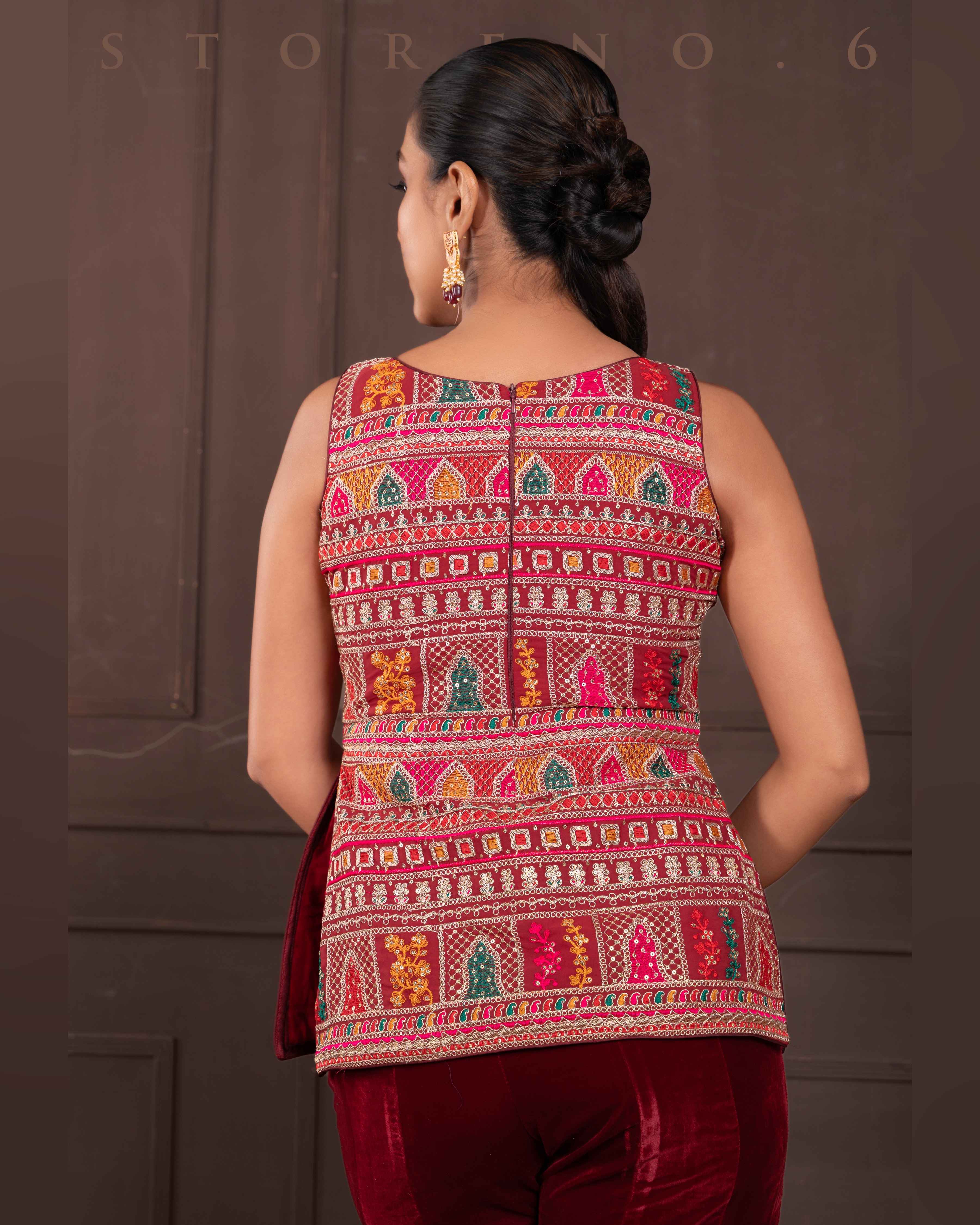 SANGRIA SWITCH KURTI