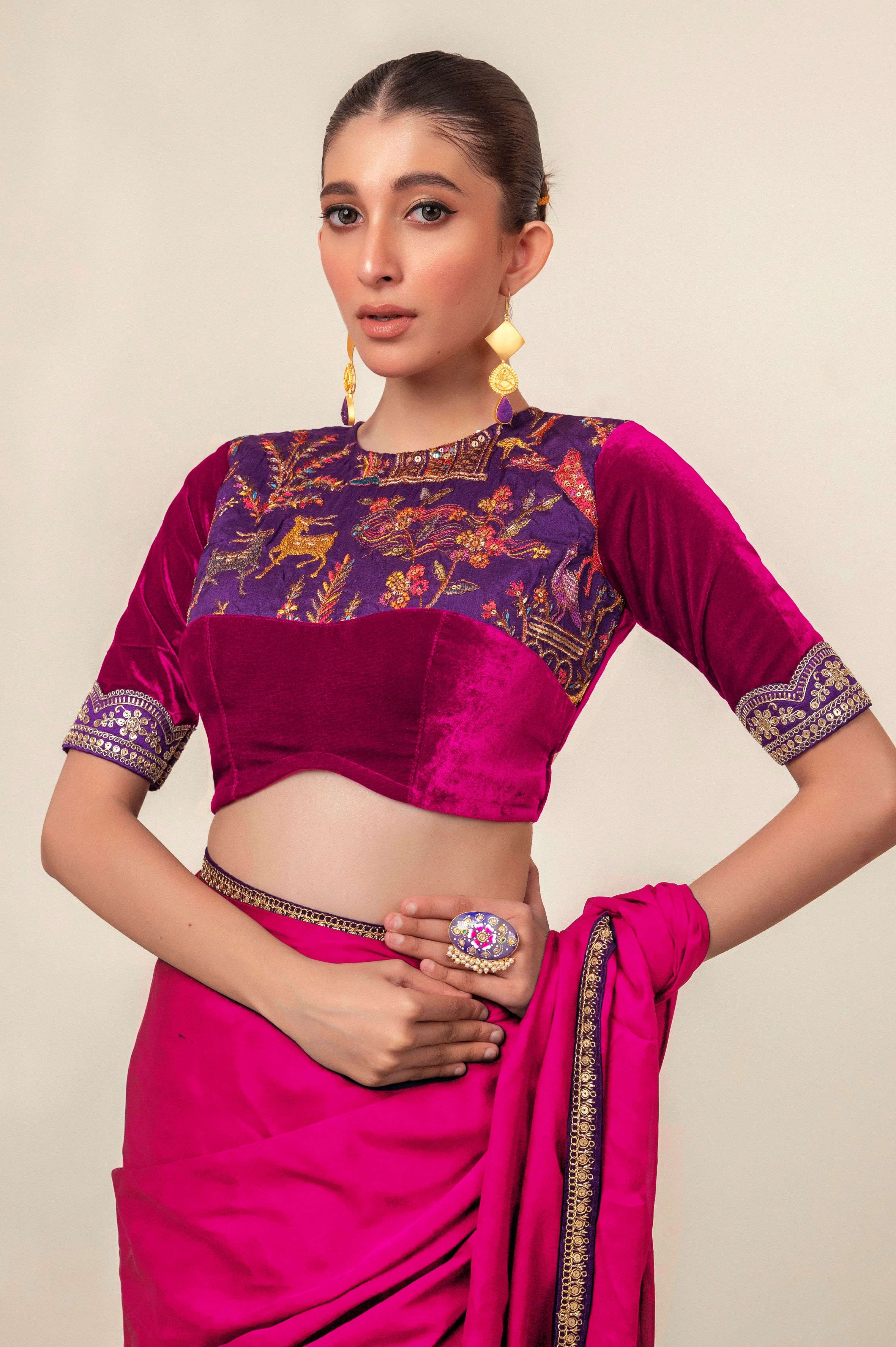 ROSY HAZE BLOUSE