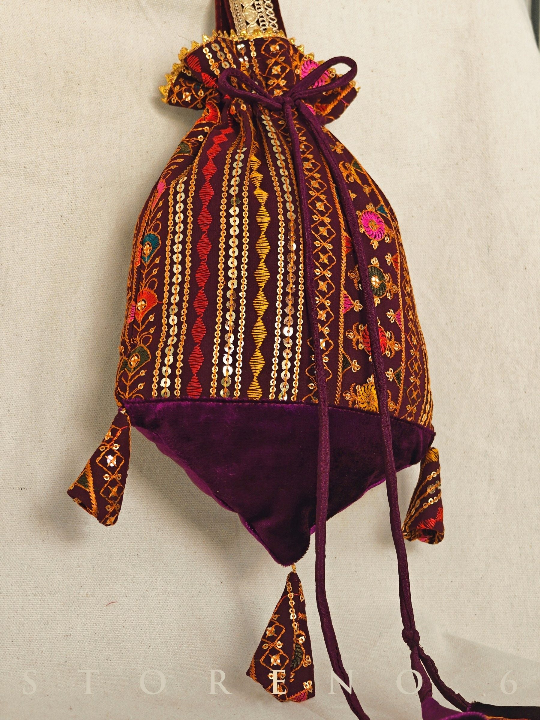 RANG BARSE POTLI BAG