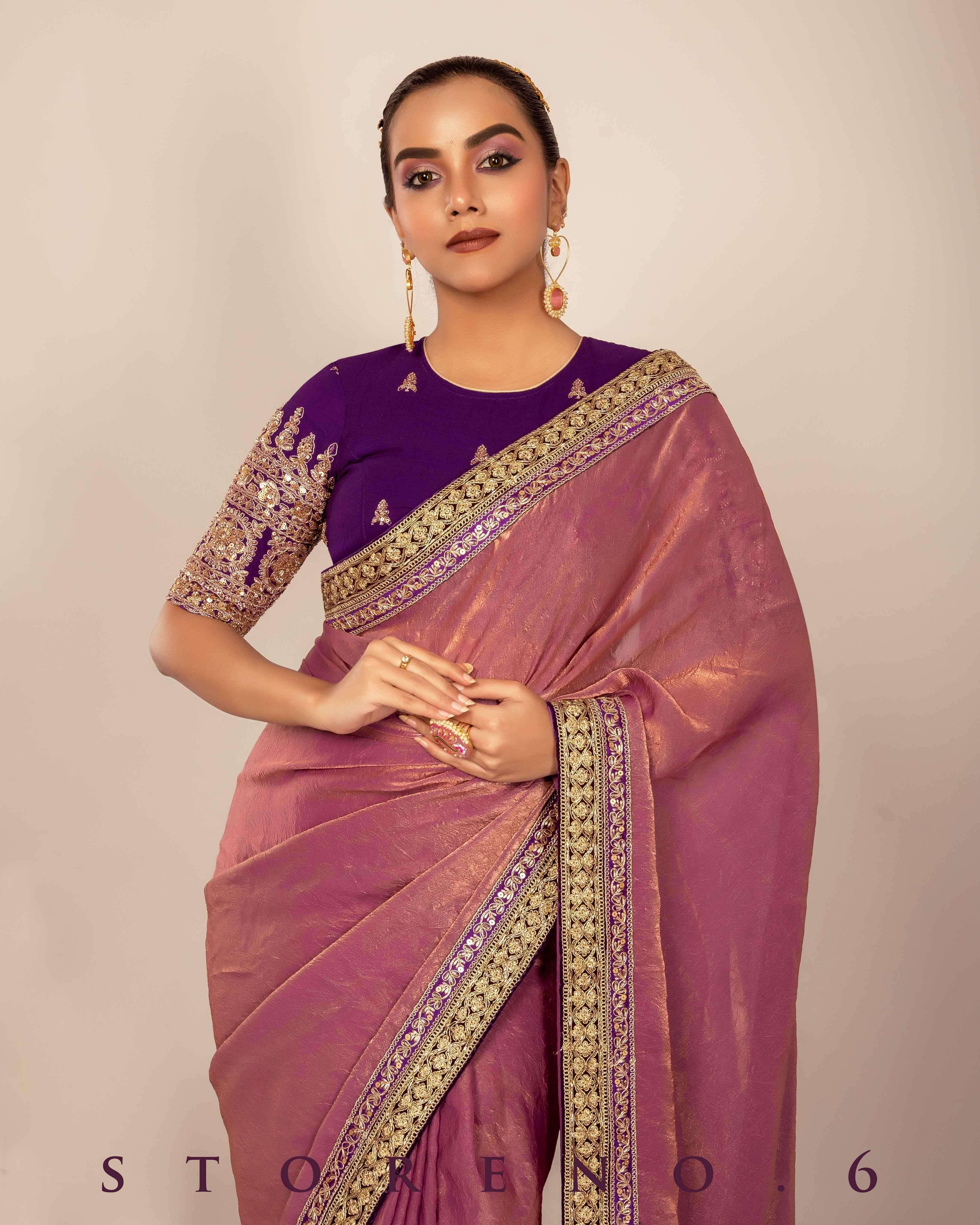 LILAC LEGACY SAREE.