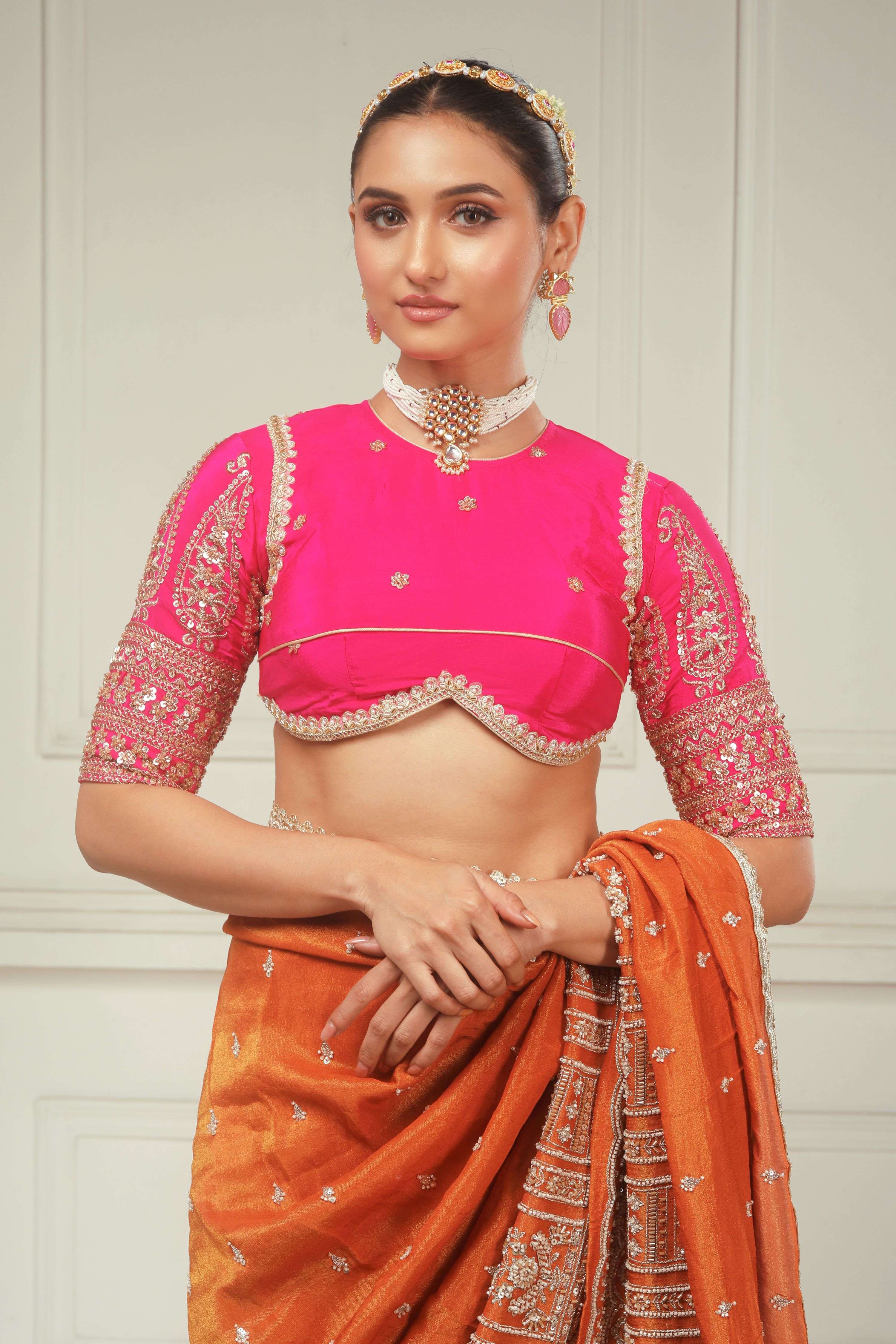 ROSE LUXE CLASSIC BLOUSE