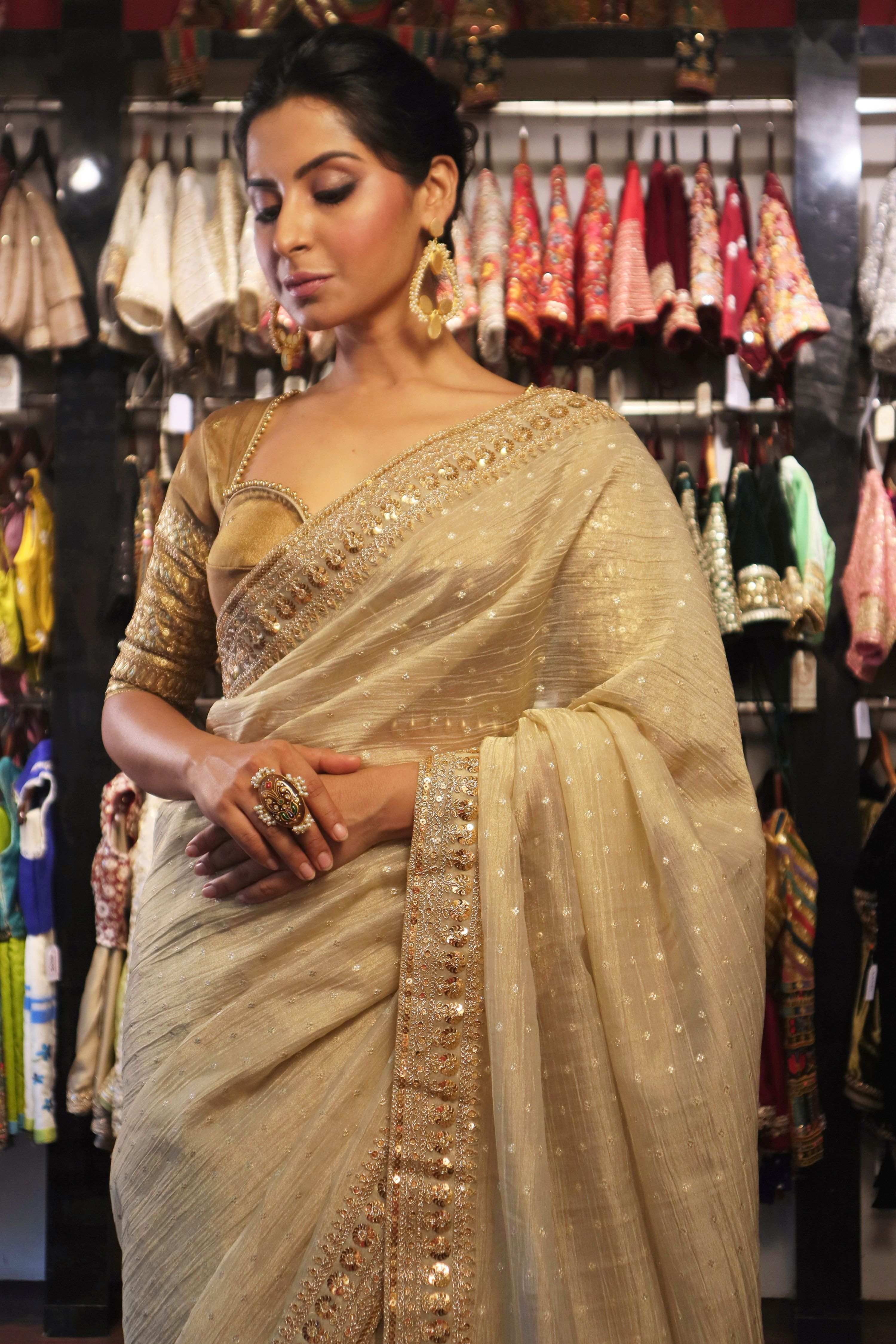 MIDAS MAJESTY SAREE WITH CLASSIC CARAT BLOUSE