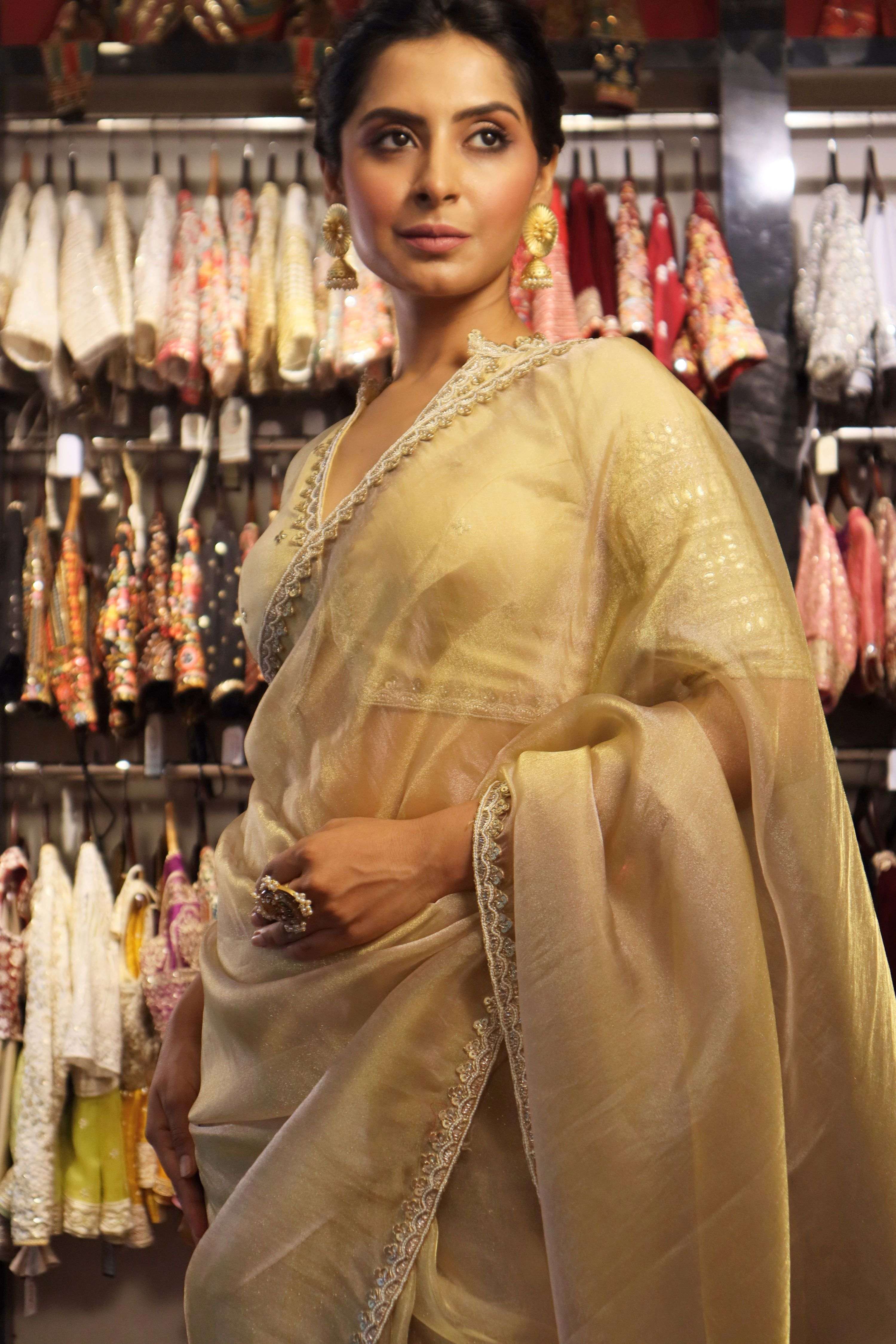 DREAM DRAPE SAREE WITH SHAGUN BLOUSE