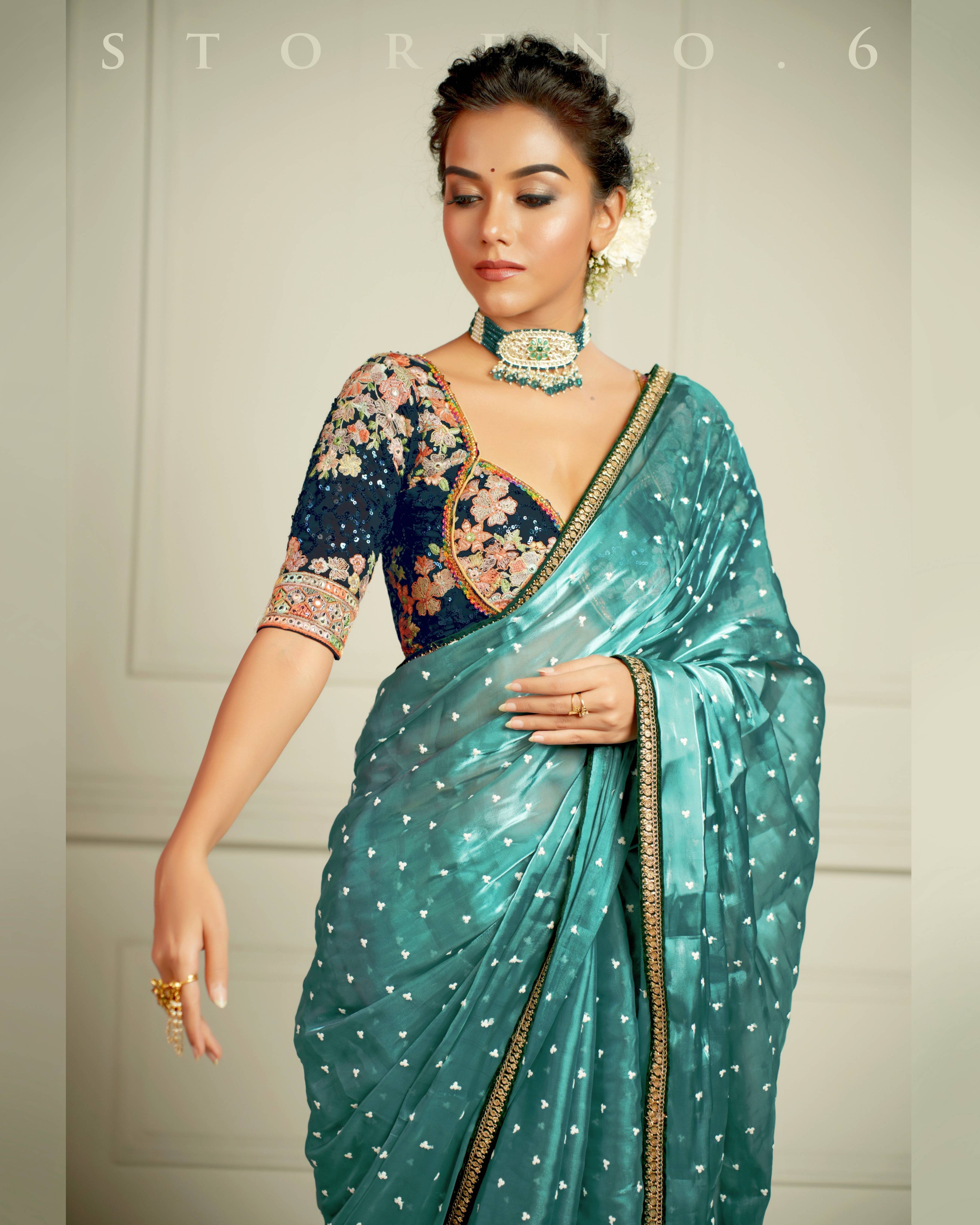 THE SAPPHIRE AFFAIR SAREE