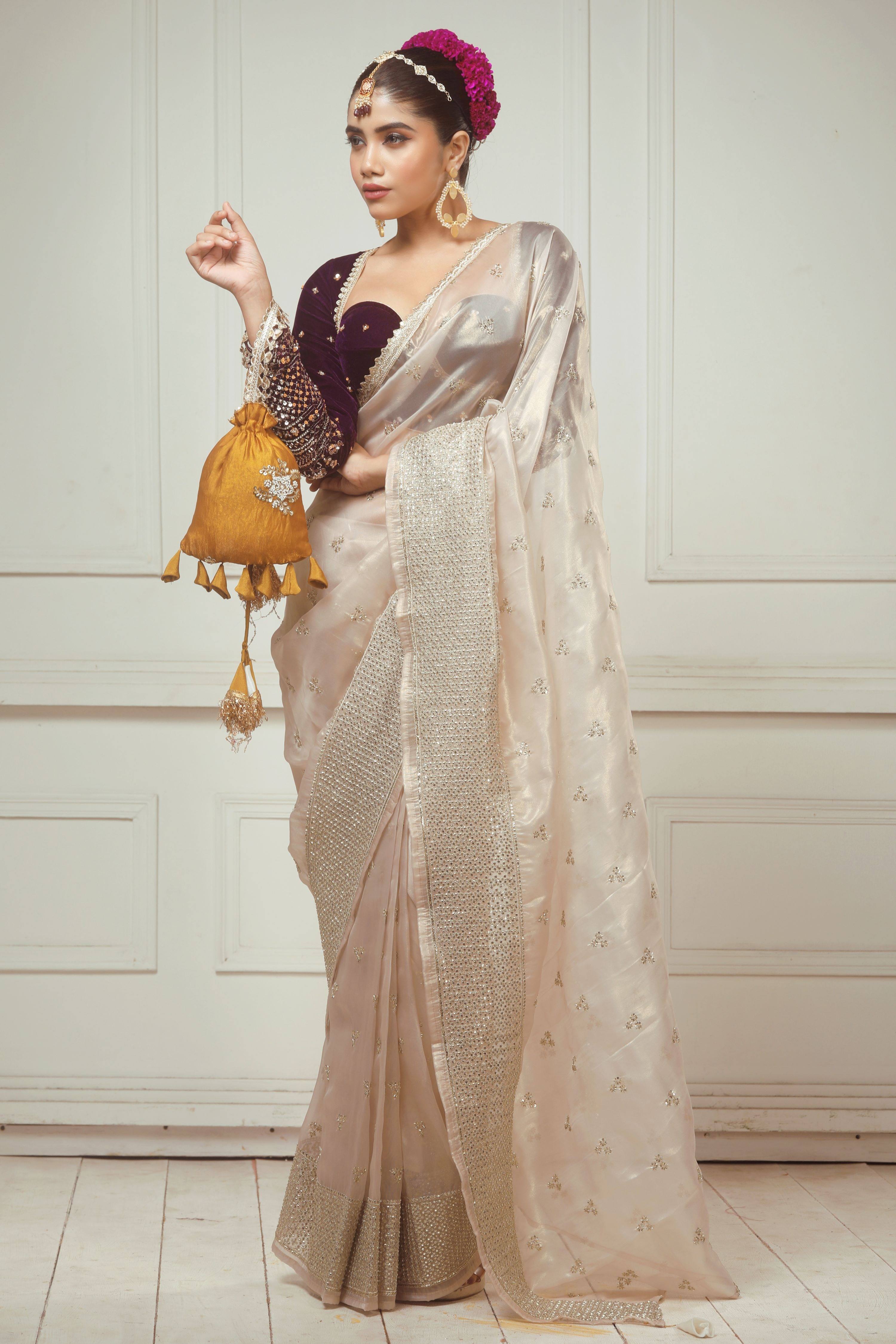 SEPIA FANTASY SAREE