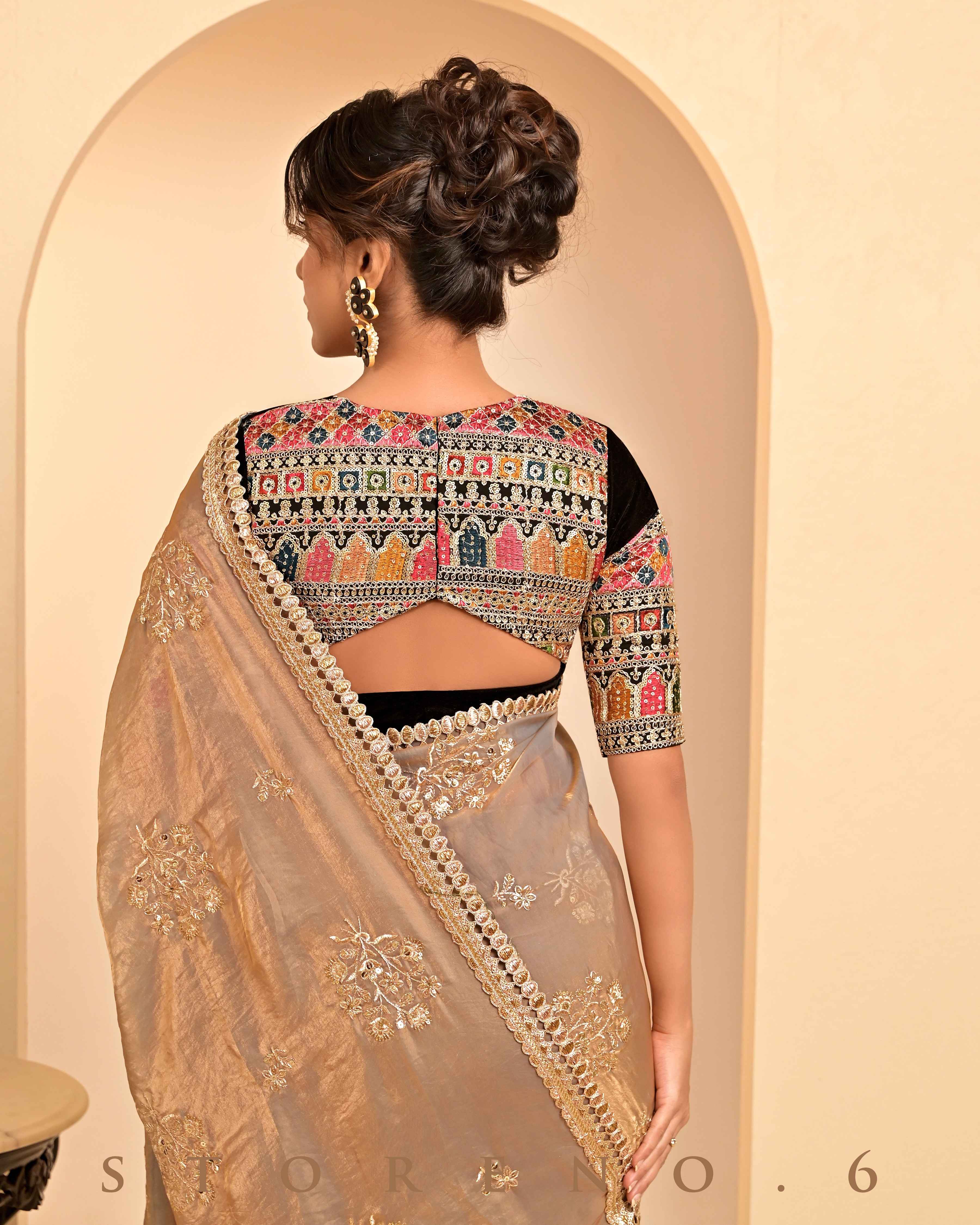 GUL KAARI SIAH MEDLEY BLOUSE