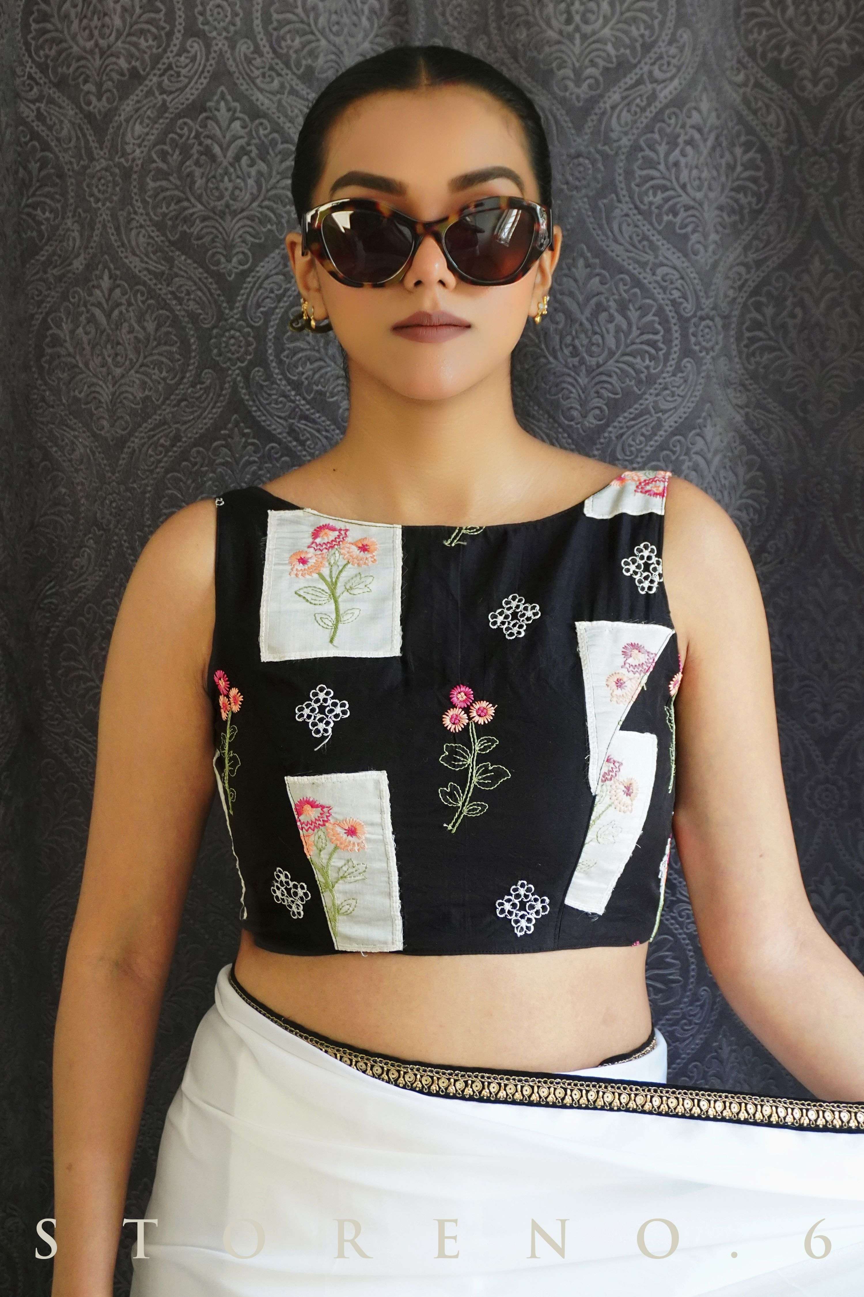NIGHT BLOOM BLOUSE