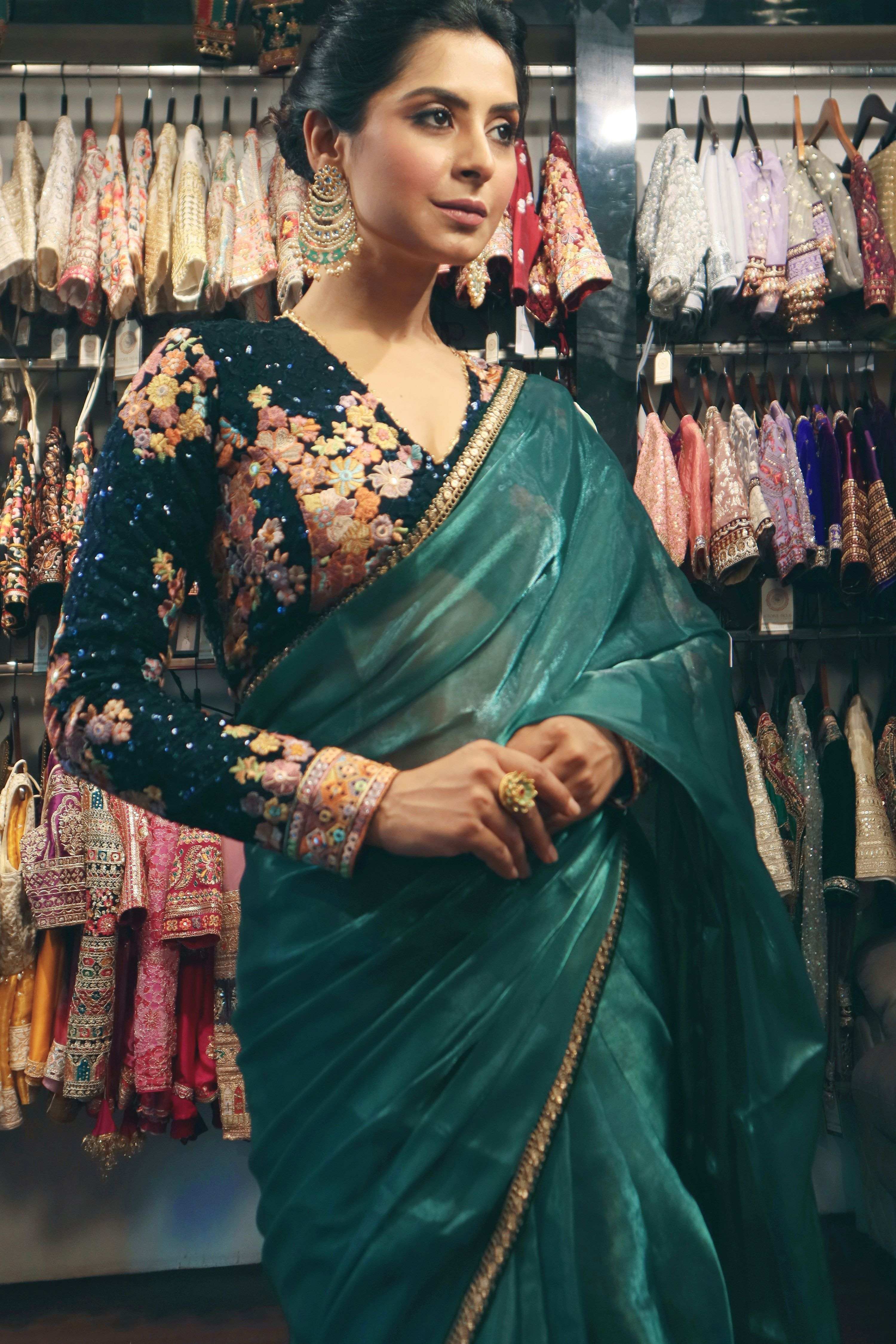 THE SAPPHIRE AFFAIR SAREE