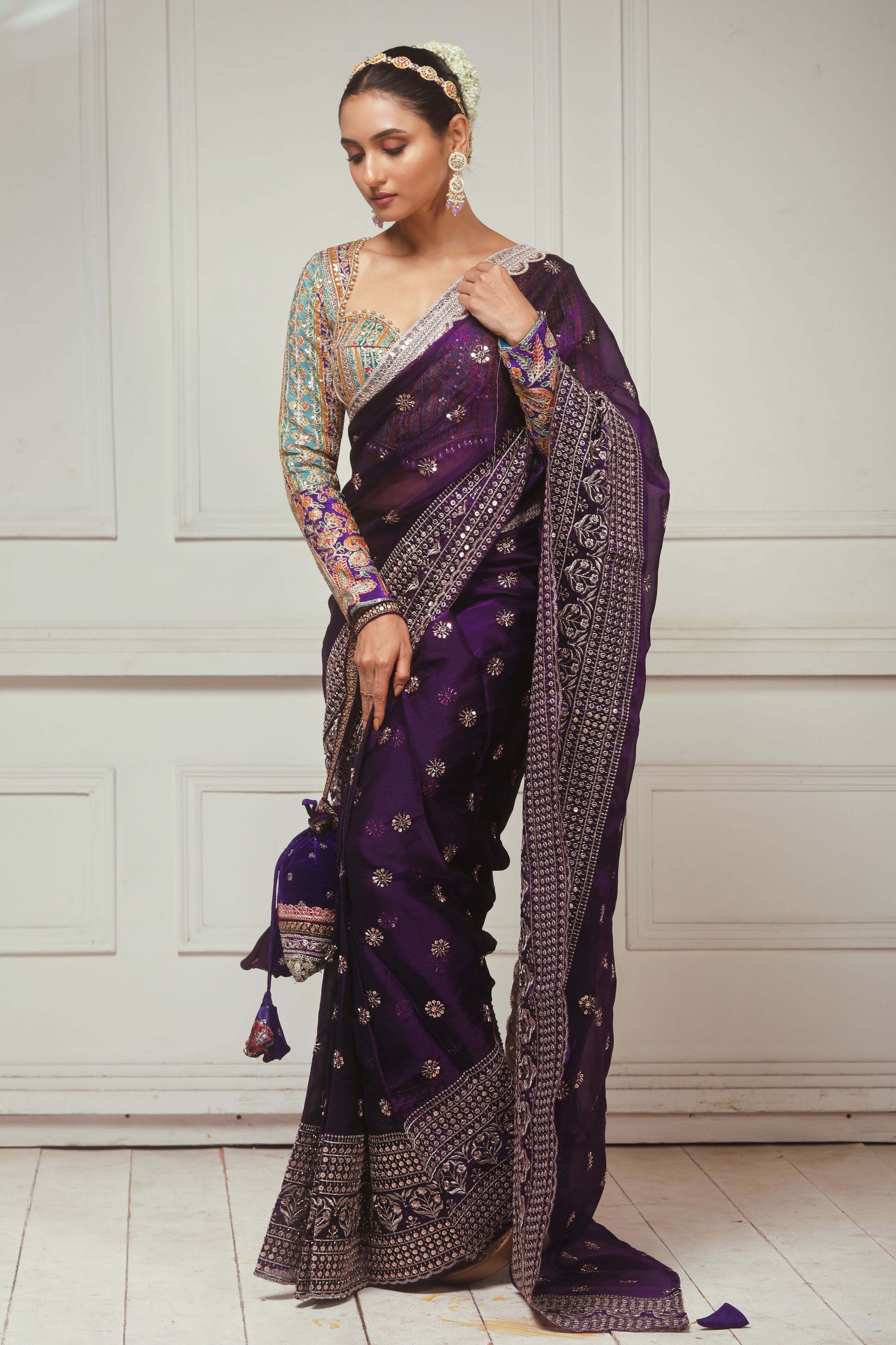 COSMIC POETRY SAREE