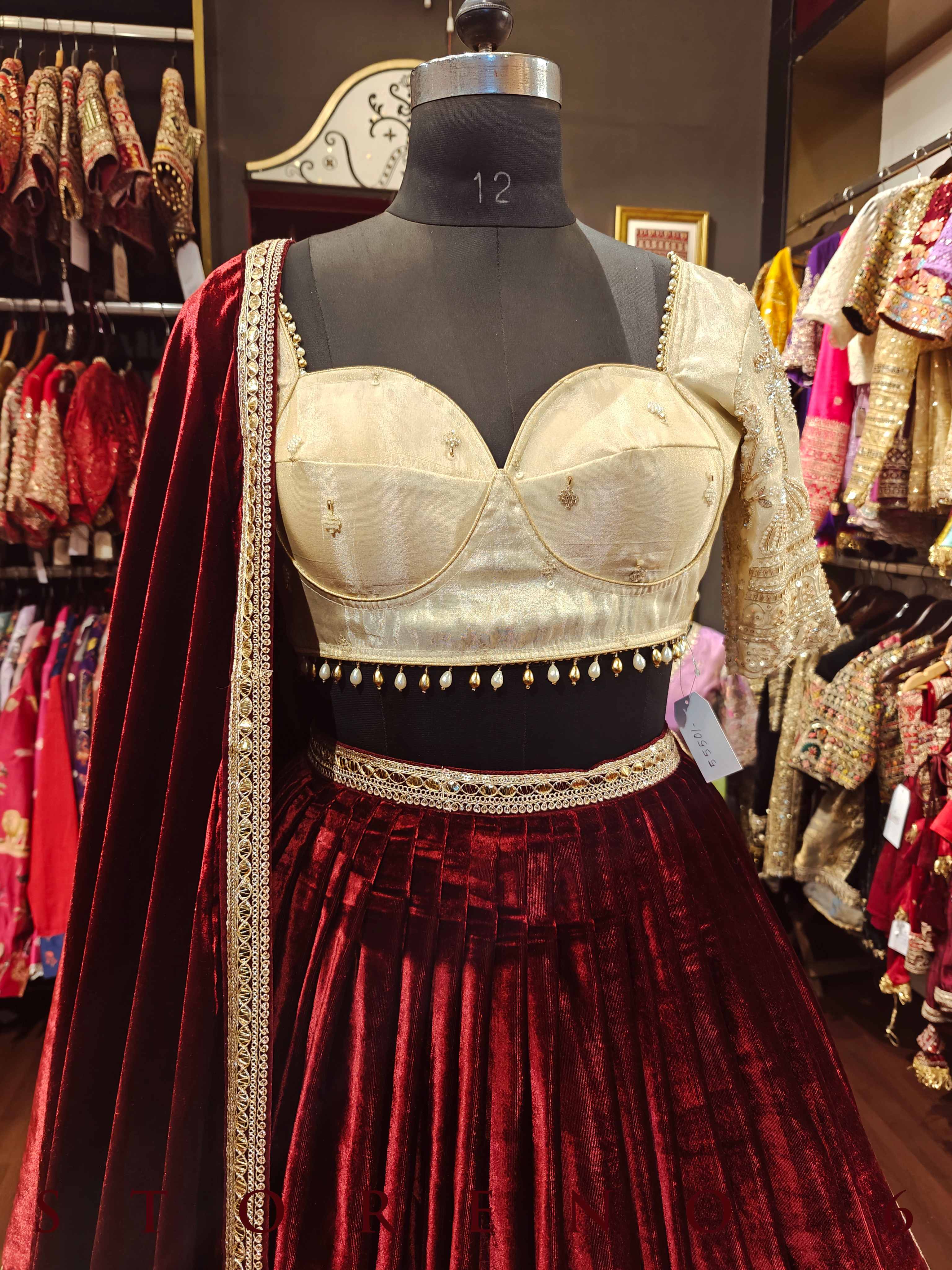 MEHRUN VELVET DUPATTA