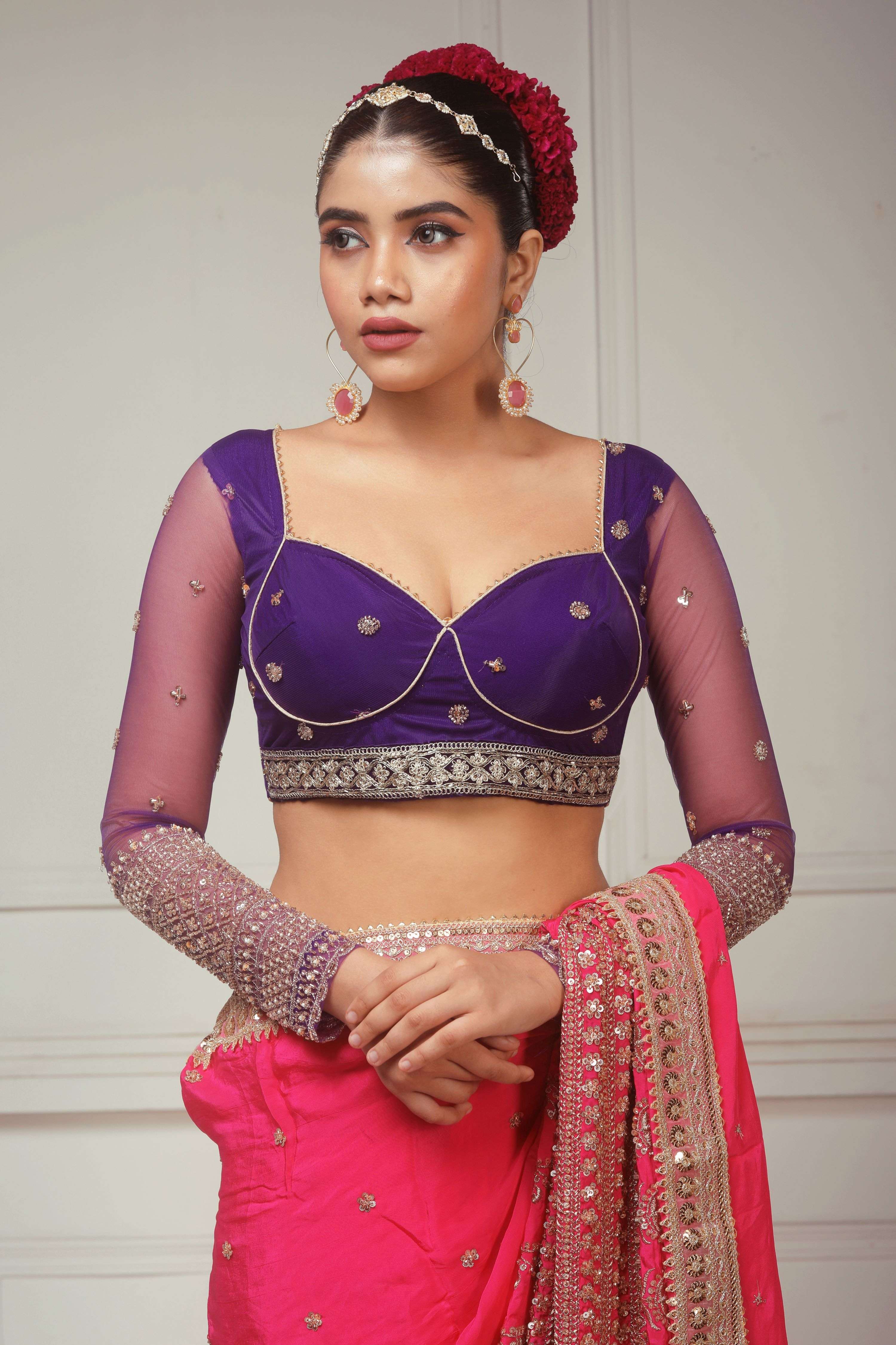 MAJESTIC CHANDELIER BLOUSE