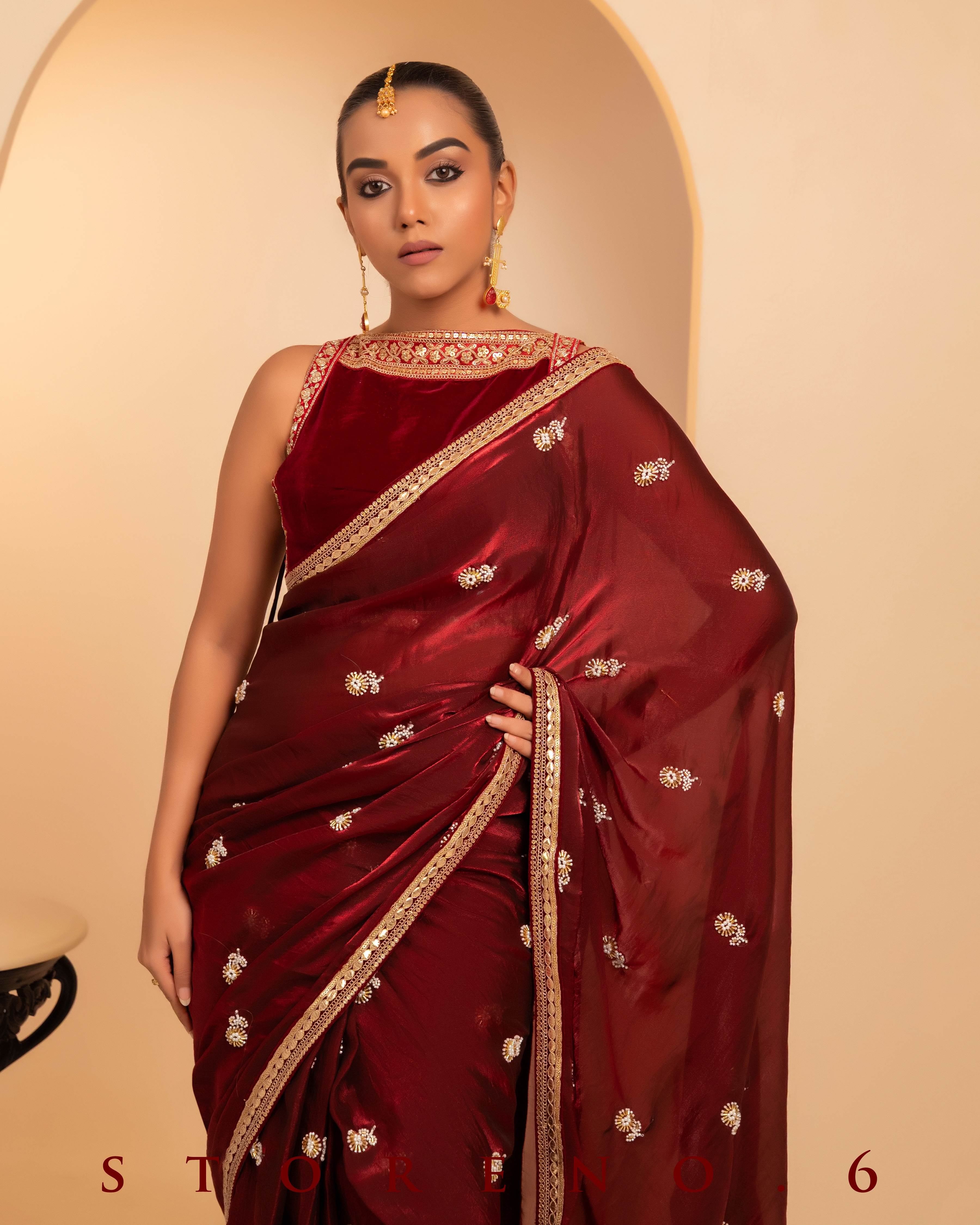 MAHOGANY MYSTERY SAREE