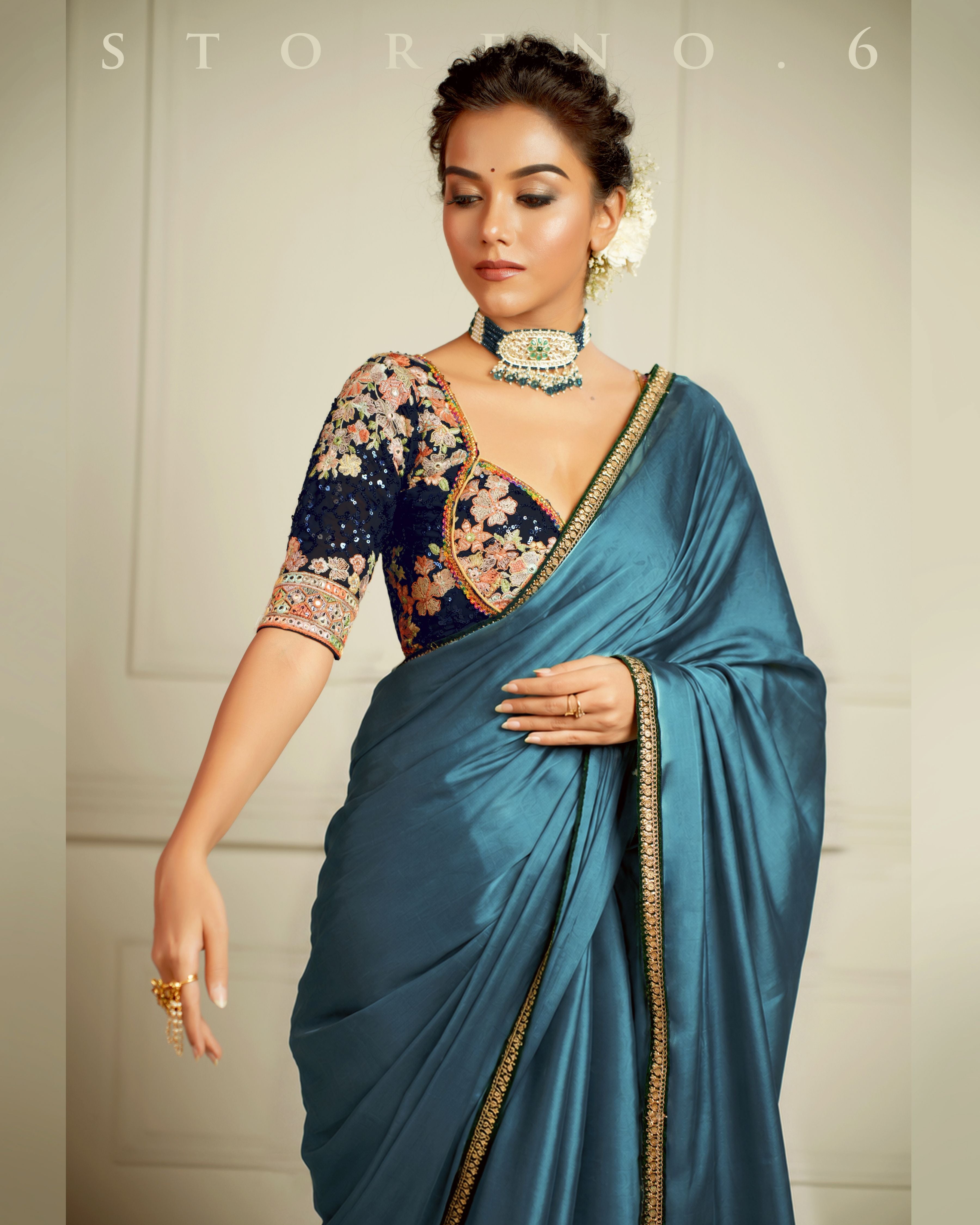 THE SAPPHIRE AFFAIR SAREE