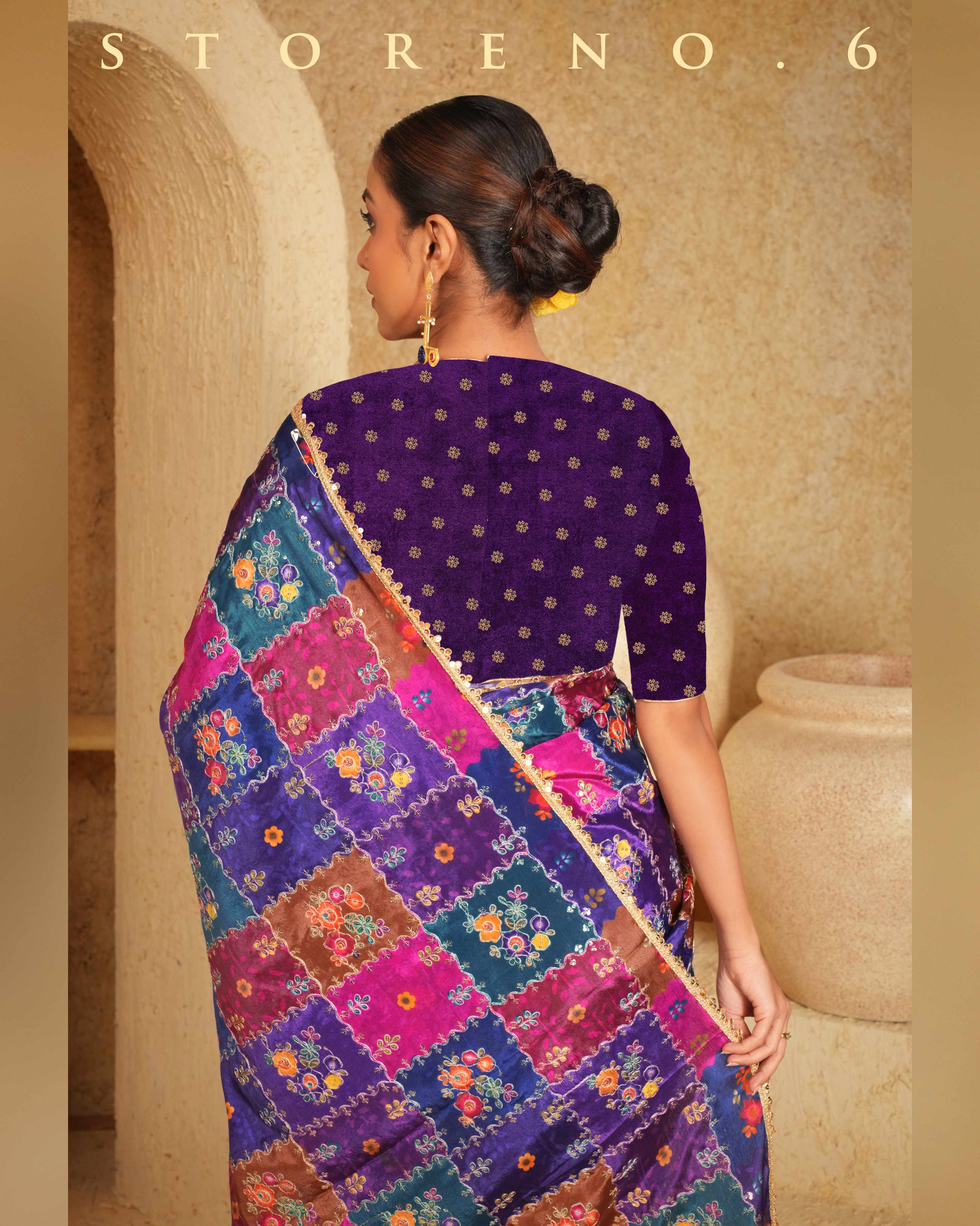RAISIN RHAPSODY SAREE