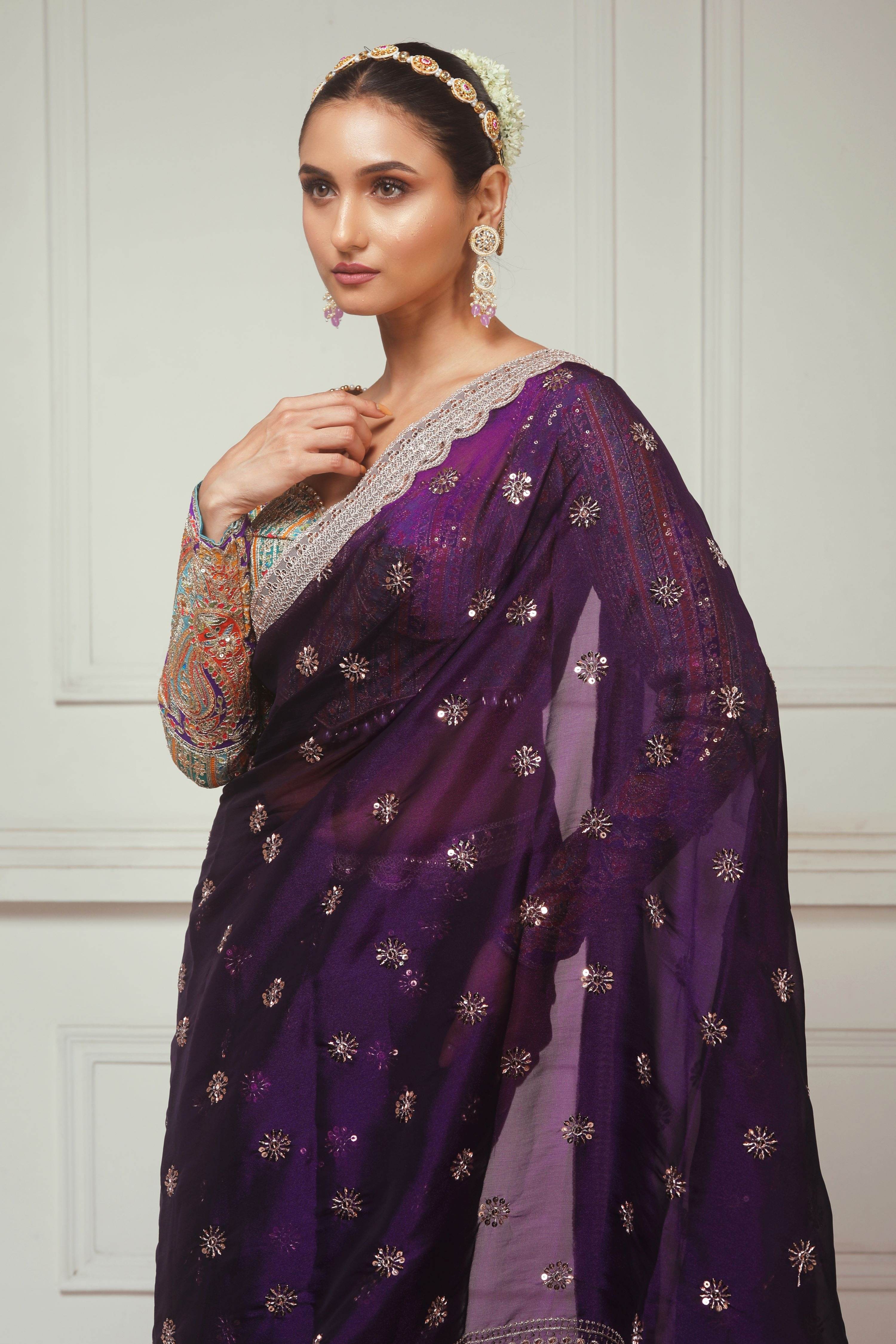 COSMIC POETRY SAREE