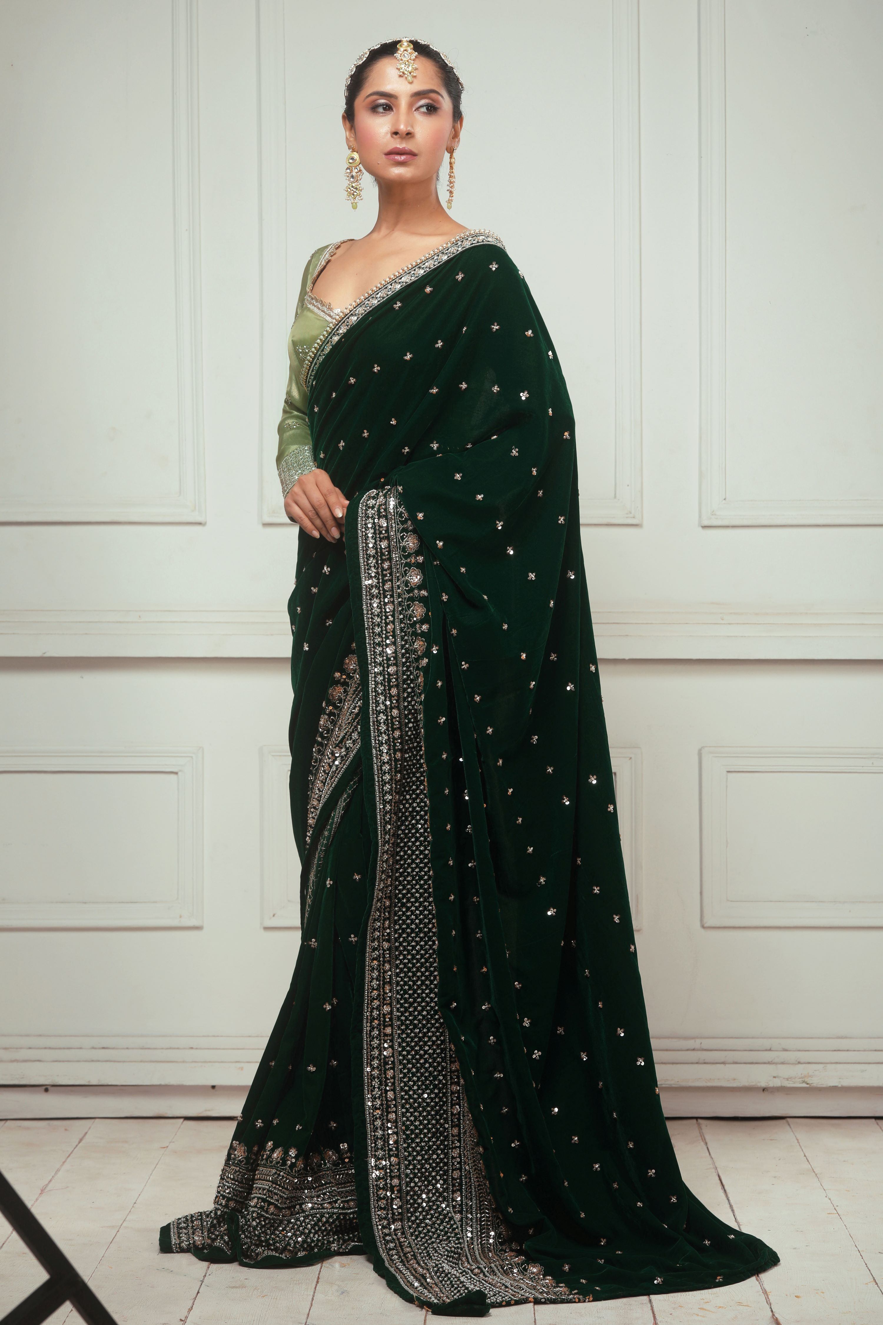 GARDEN GRANDEUR SAREE