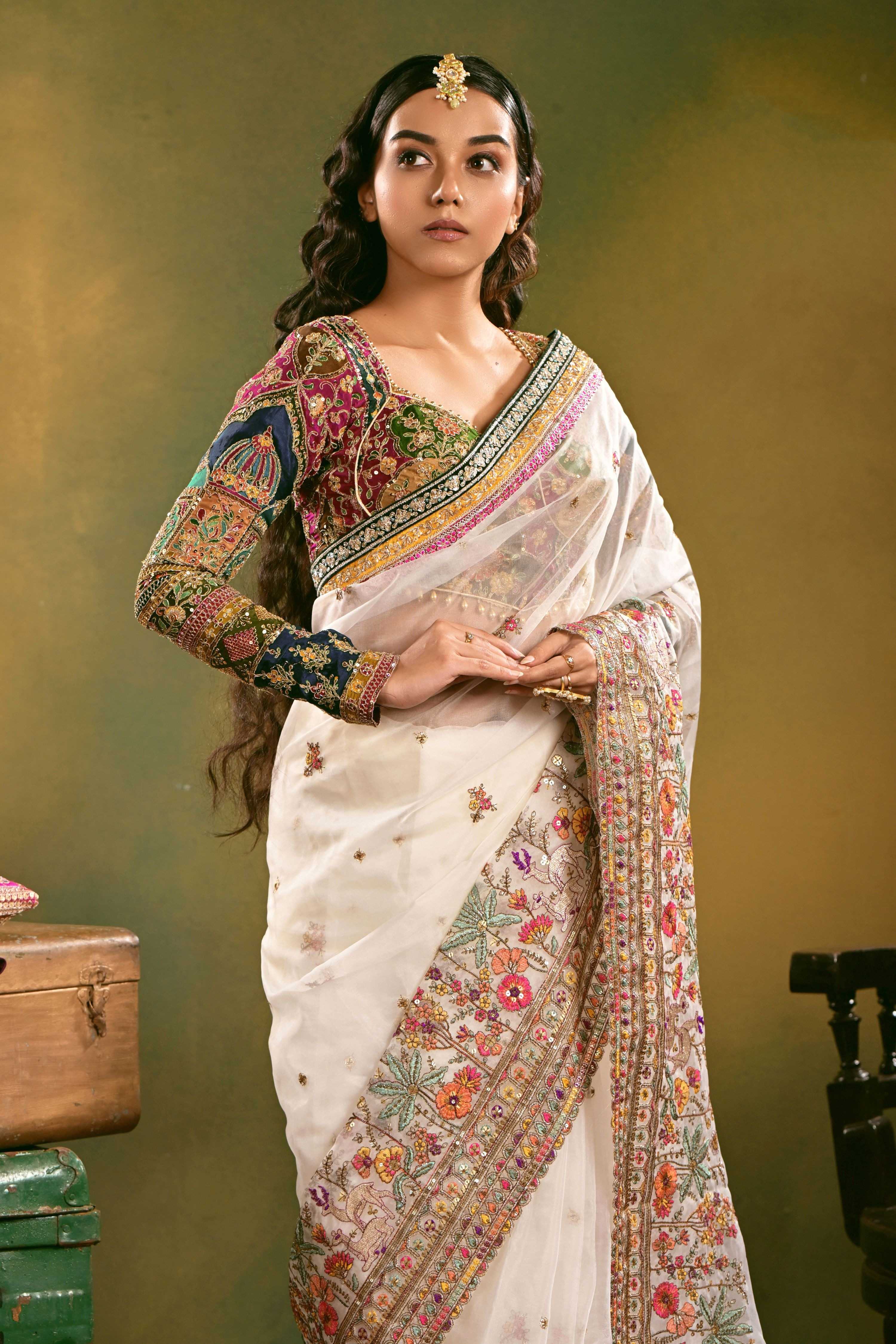 COSMOS CRUSH SAREE