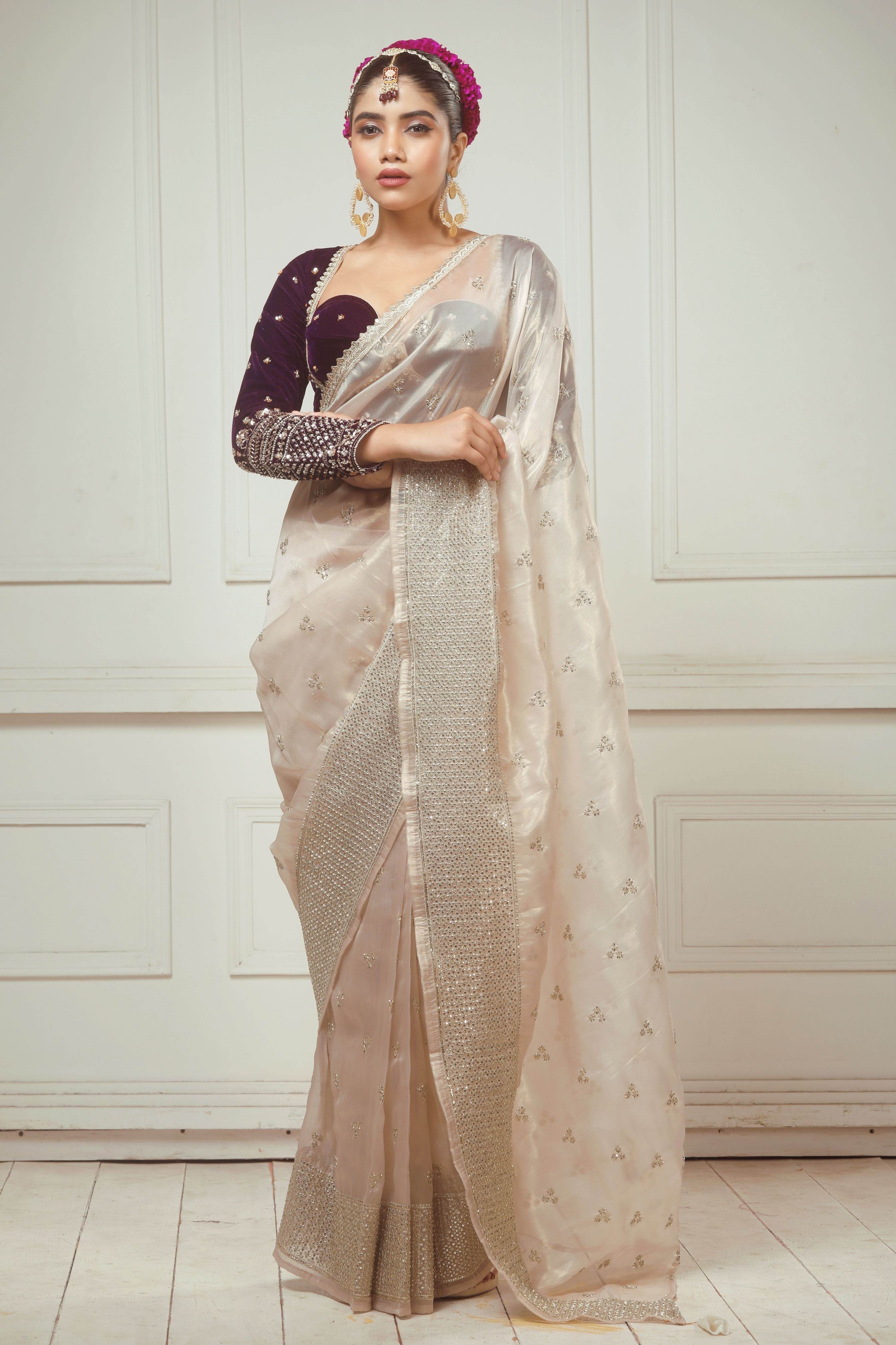 SEPIA FANTASY SAREE
