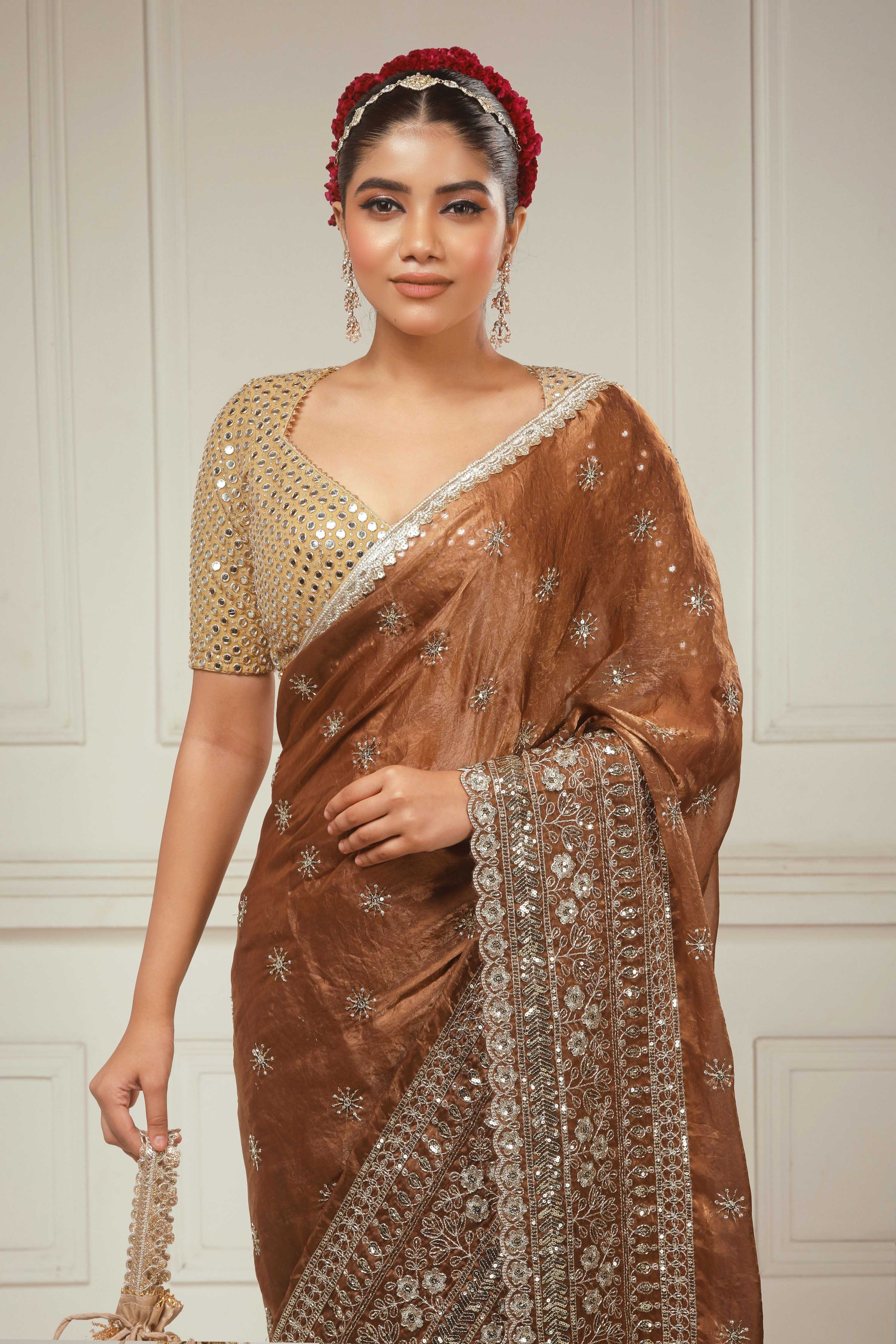 GOLDEN GOSSIP BLOUSE