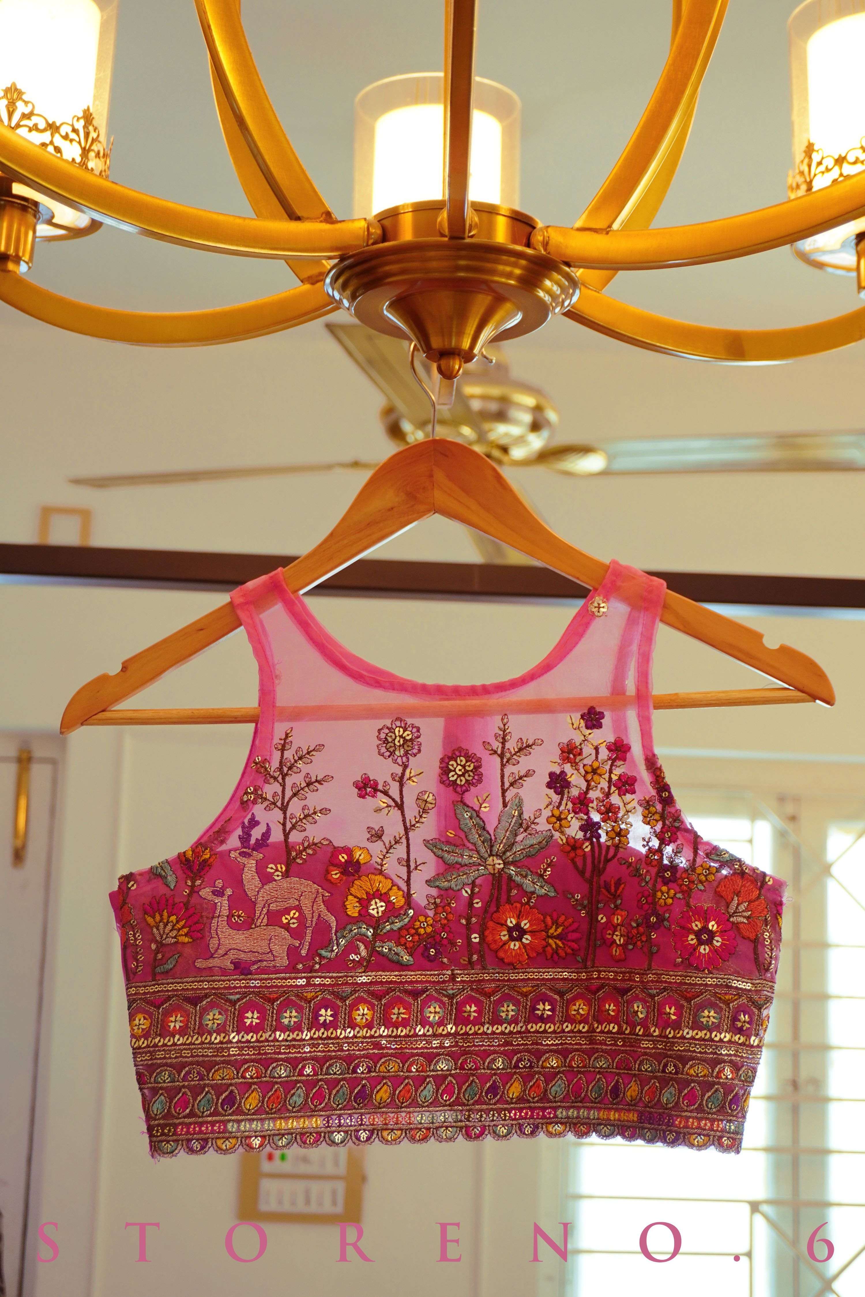 BLUSH HORIZON BLOUSE