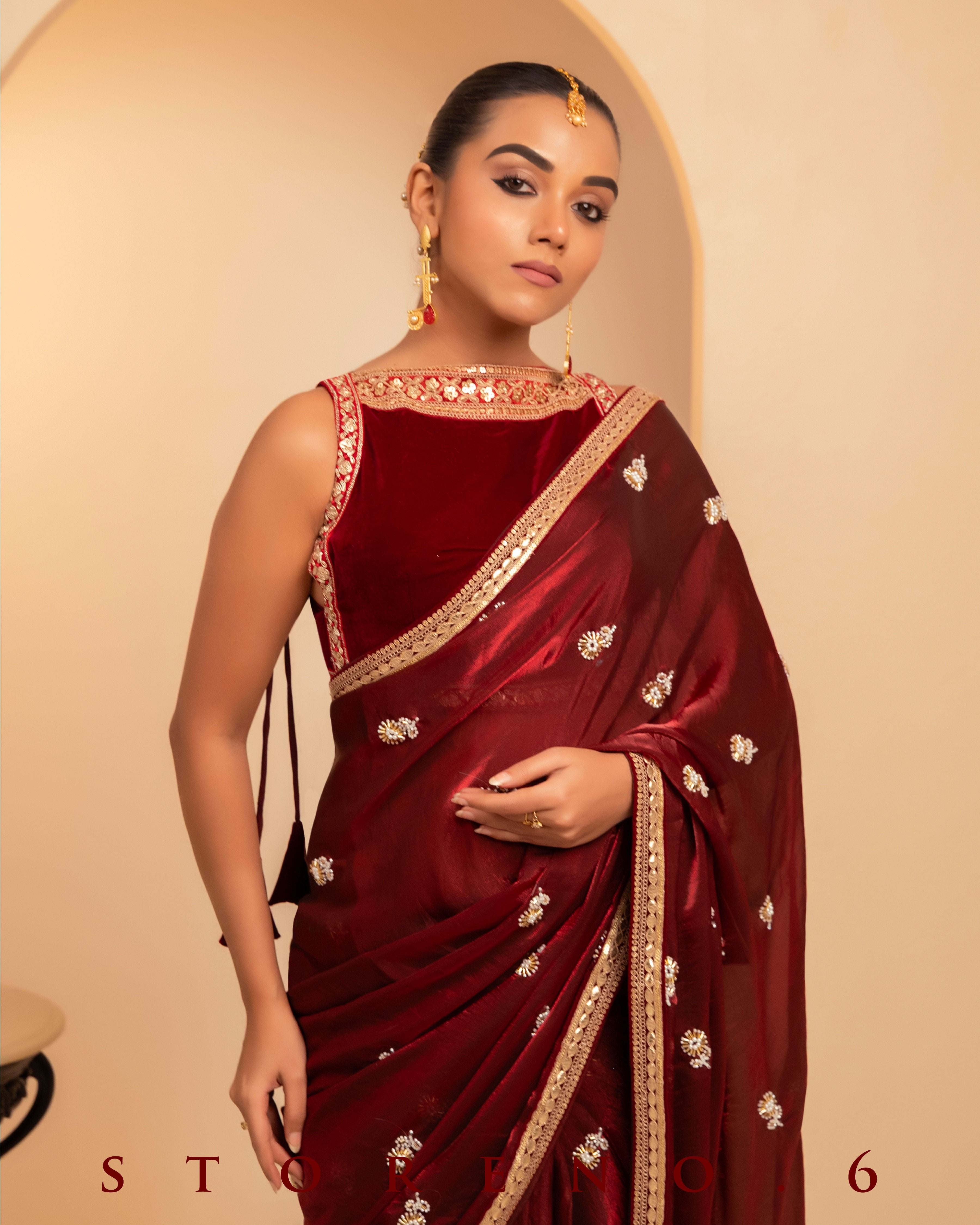 MAHOGANY MYSTERY SAREE