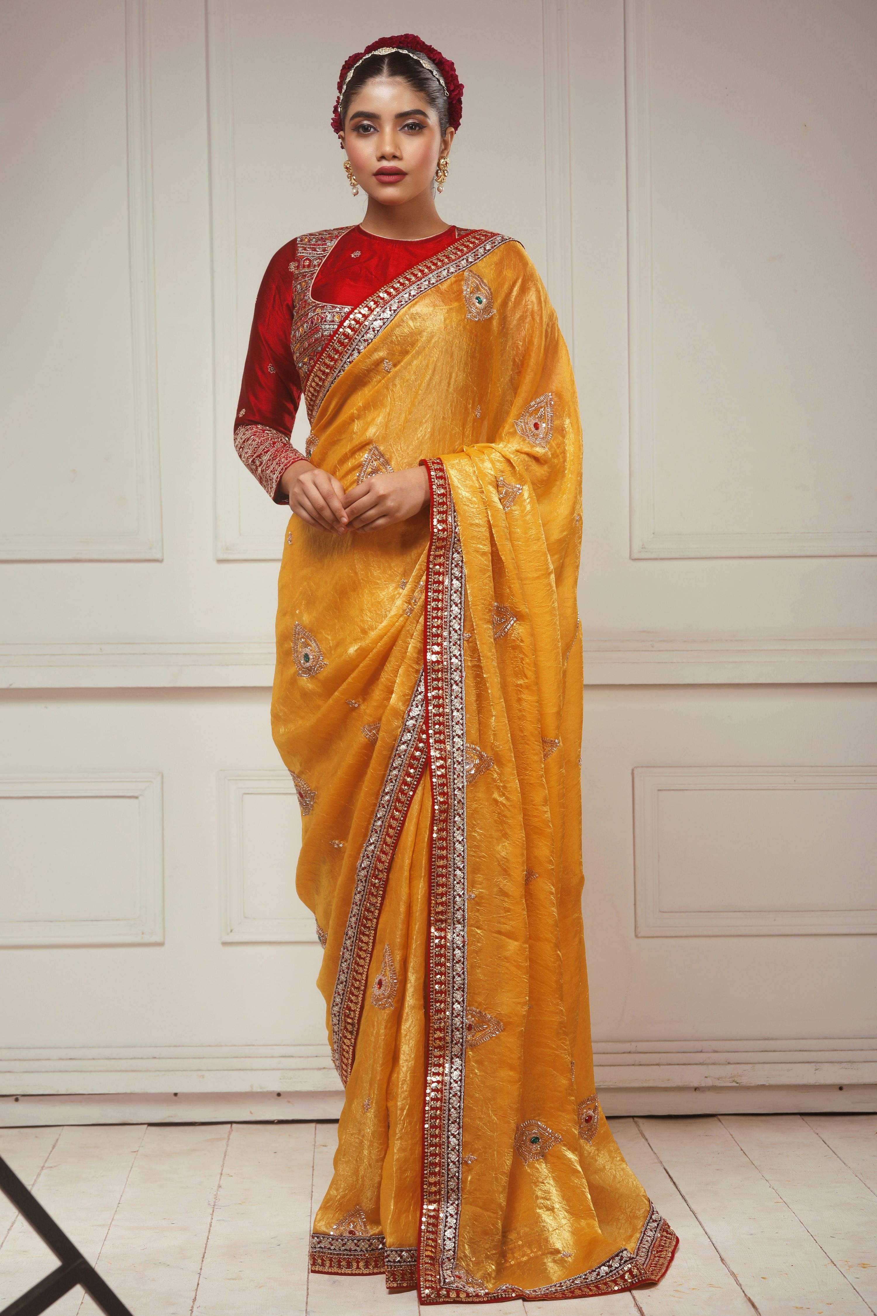 KUNDAN KATHA SAREE