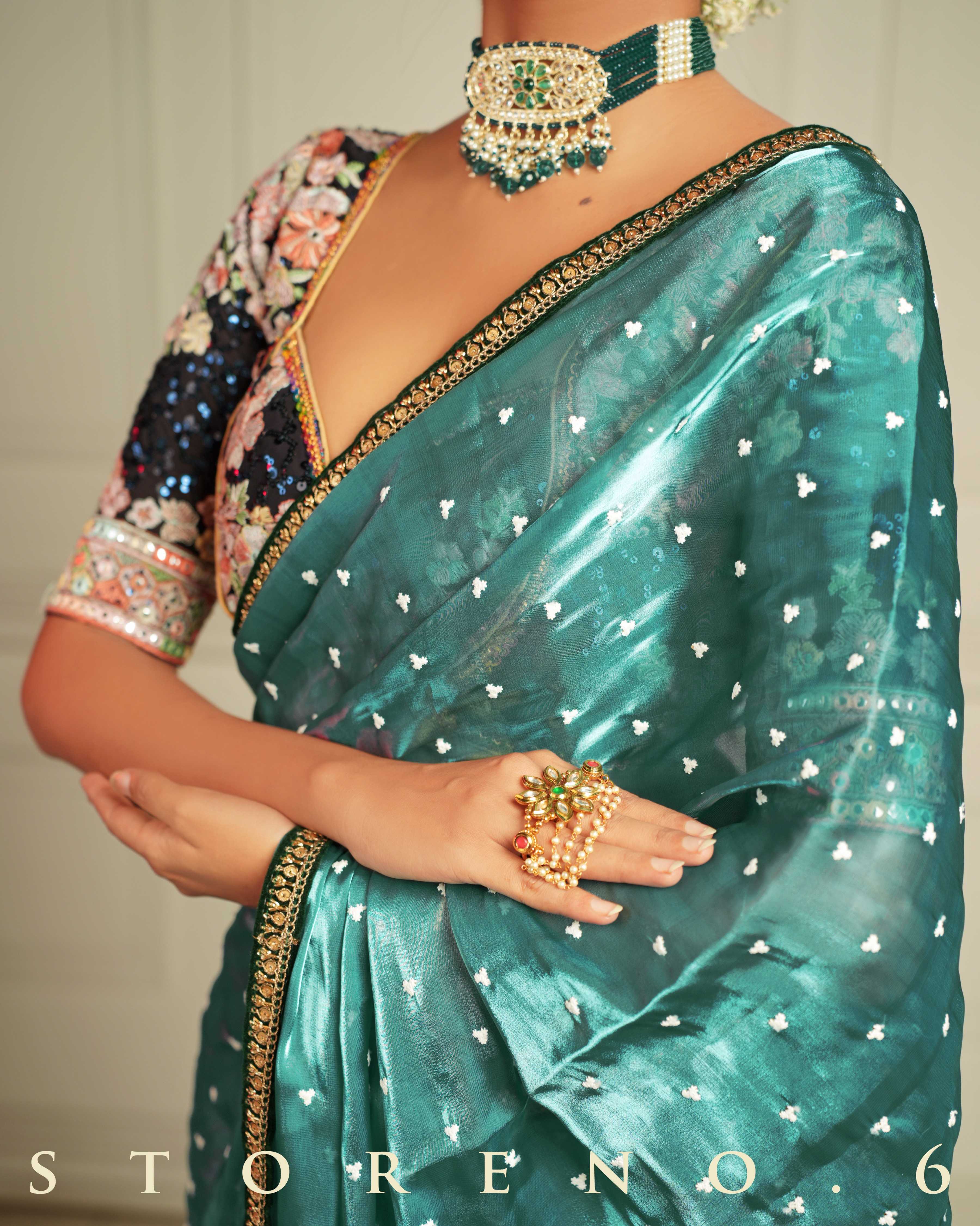 THE SAPPHIRE AFFAIR SAREE