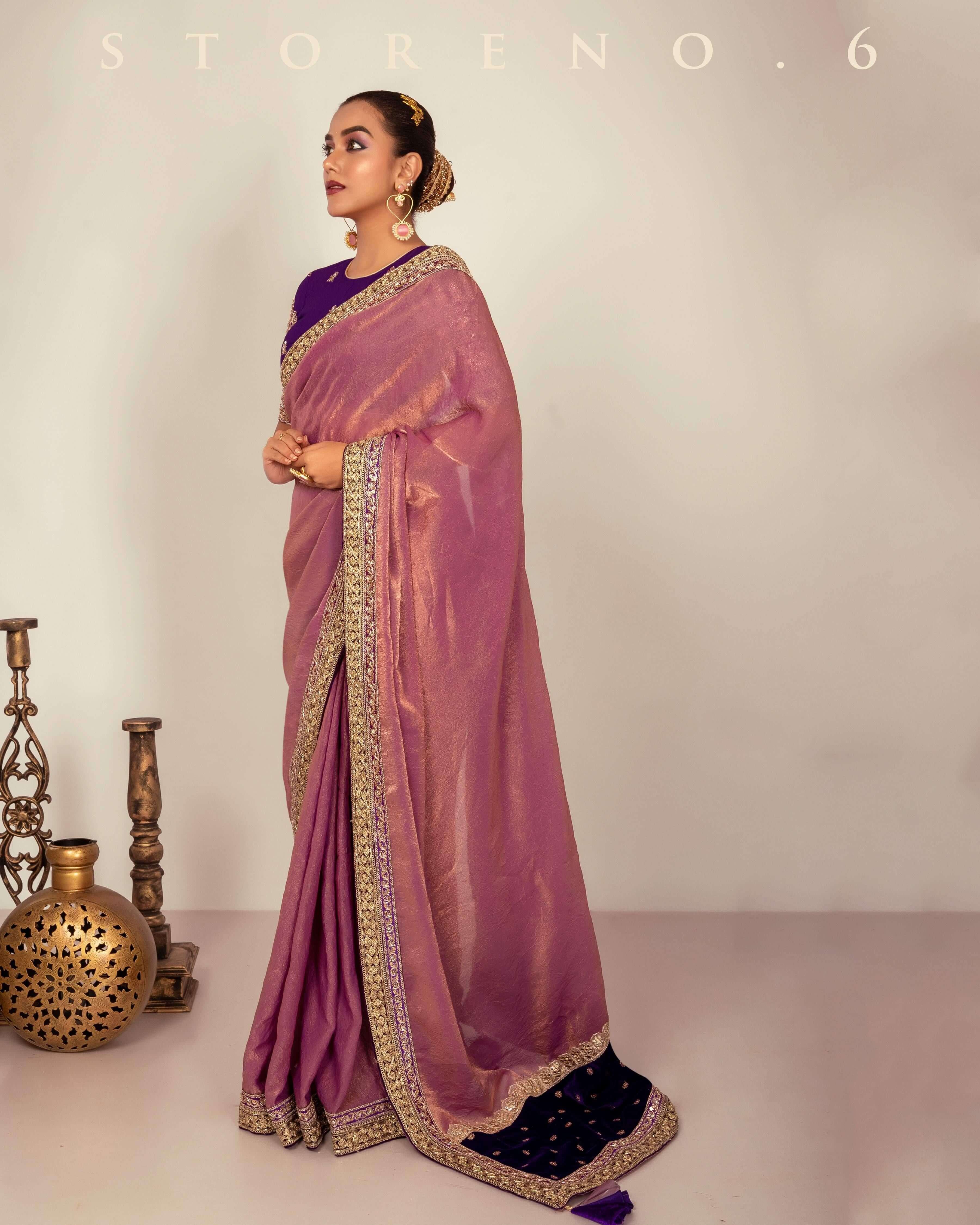 LILAC LEGACY SAREE.