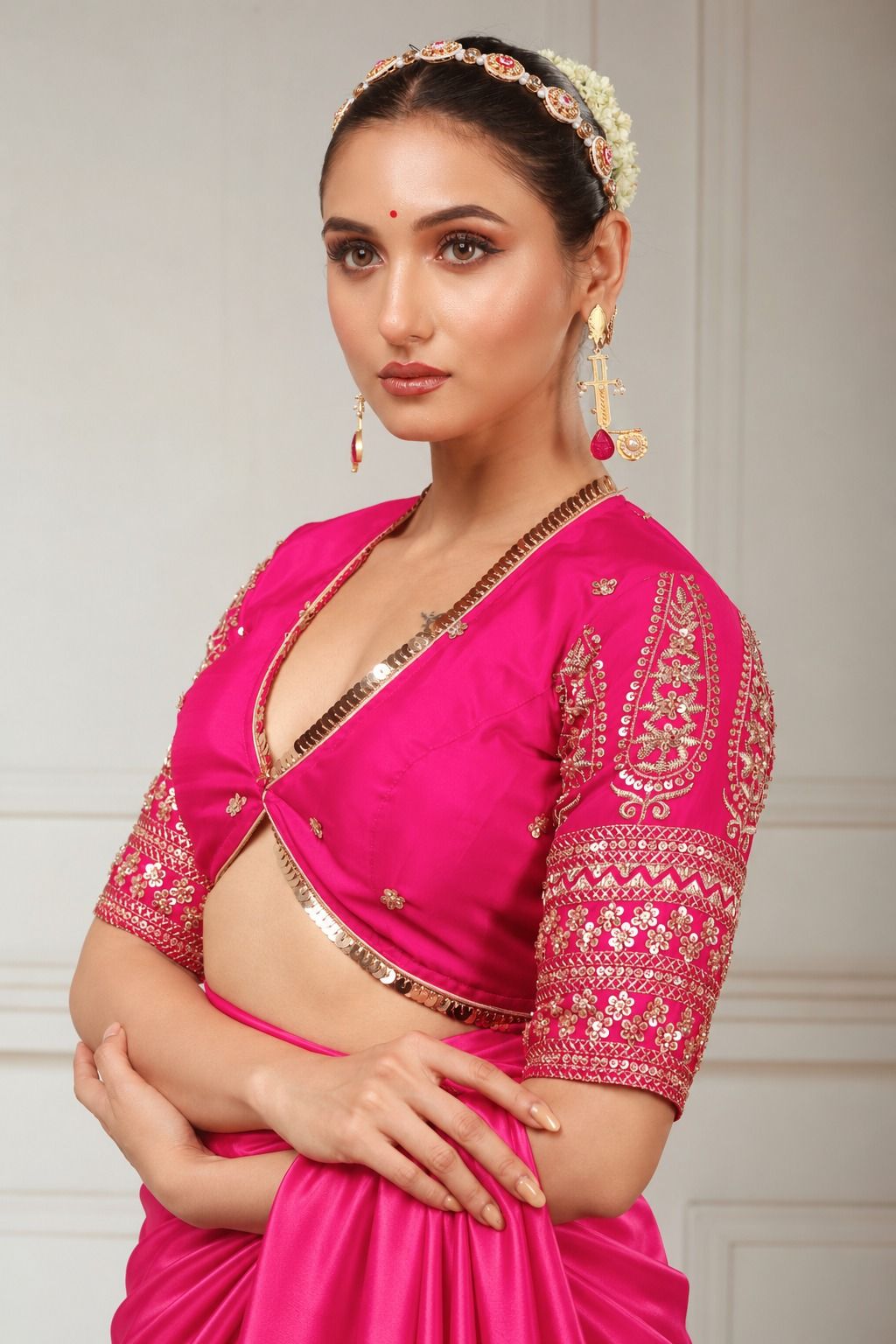 ROSE LUXE REMIX BLOUSE