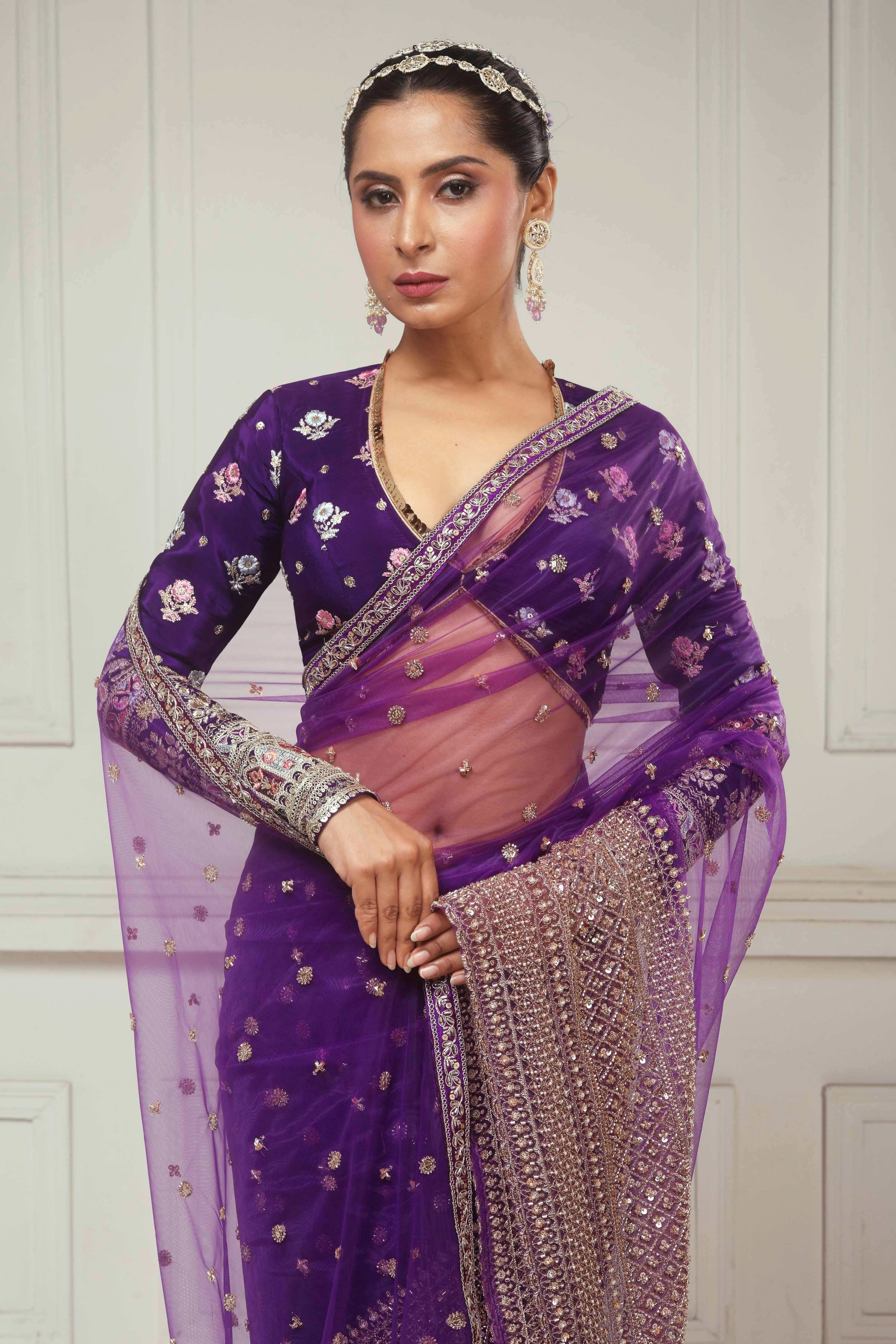 MAJESTIC CHANDELIER SAREE