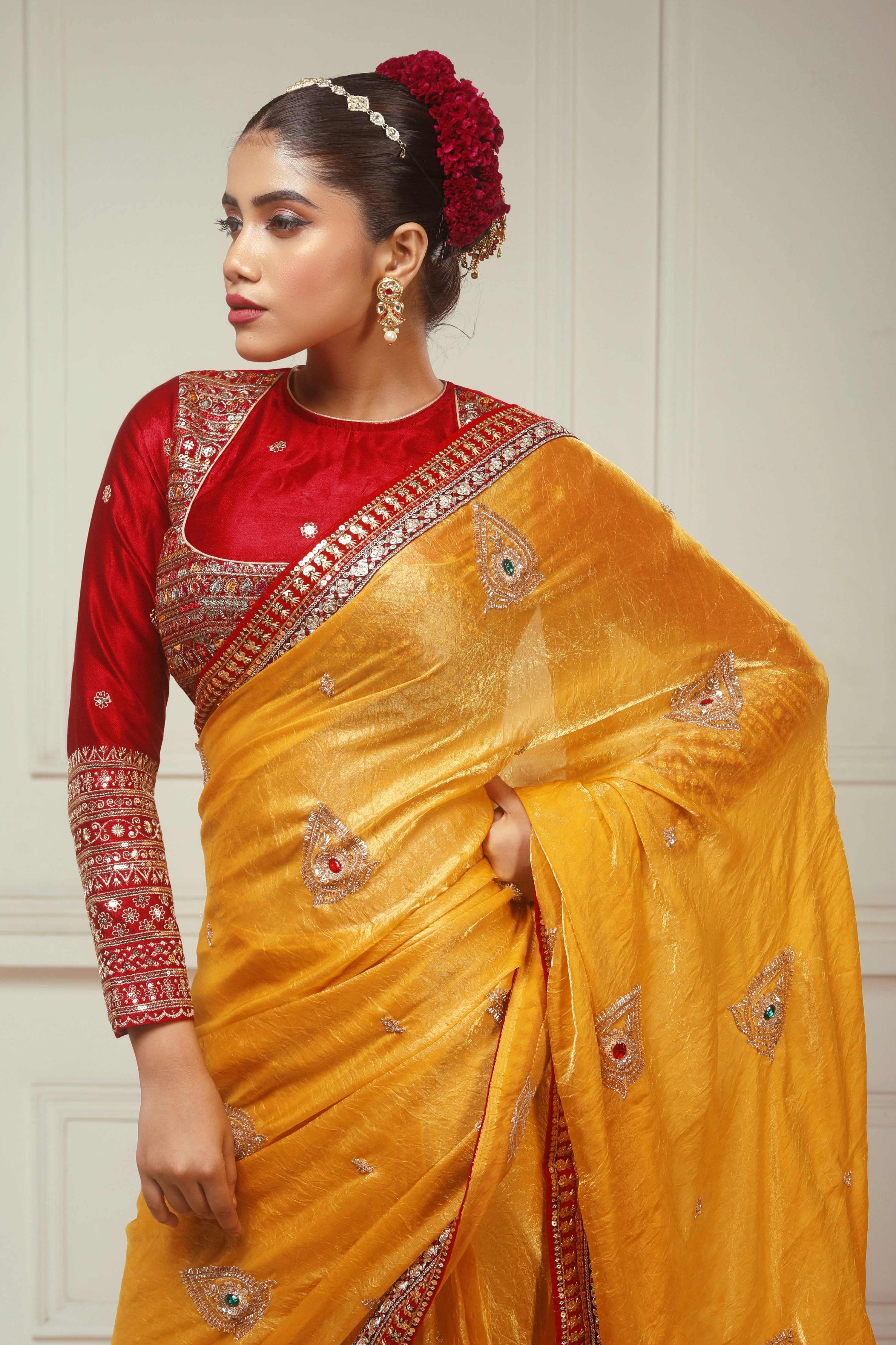 KUNDAN KATHA SAREE