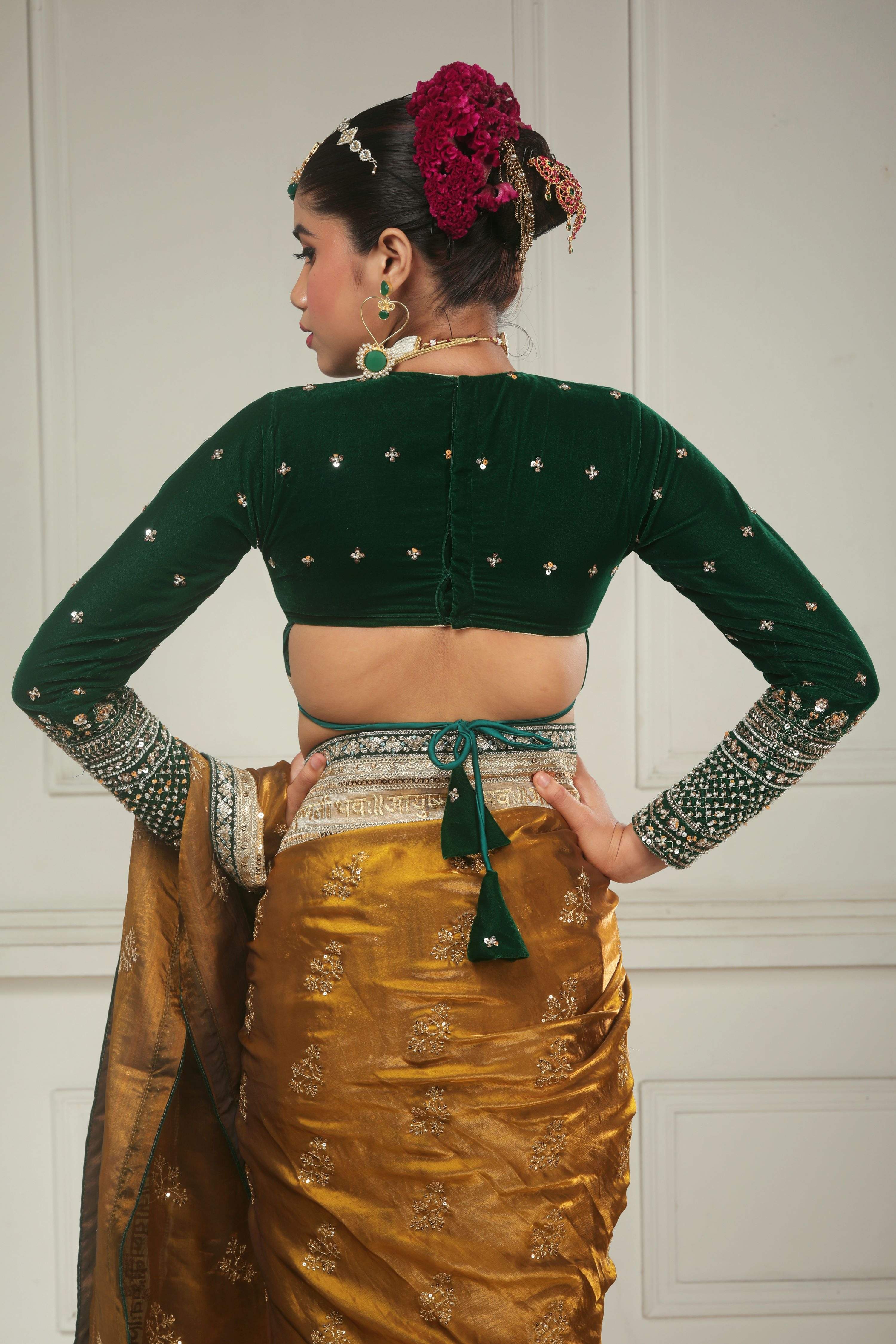 GARDEN GRANDEUR BLOUSE