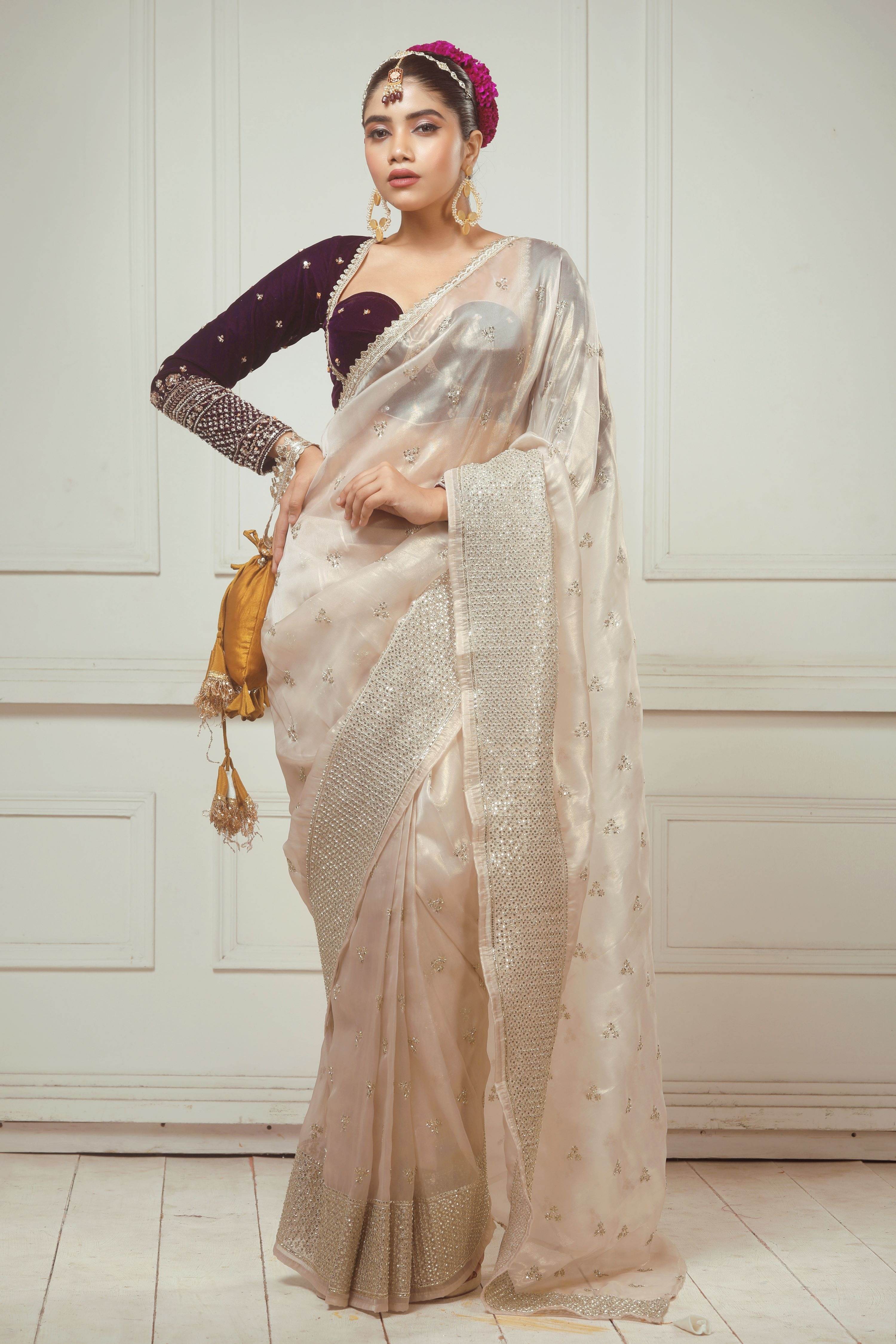 SEPIA FANTASY SAREE