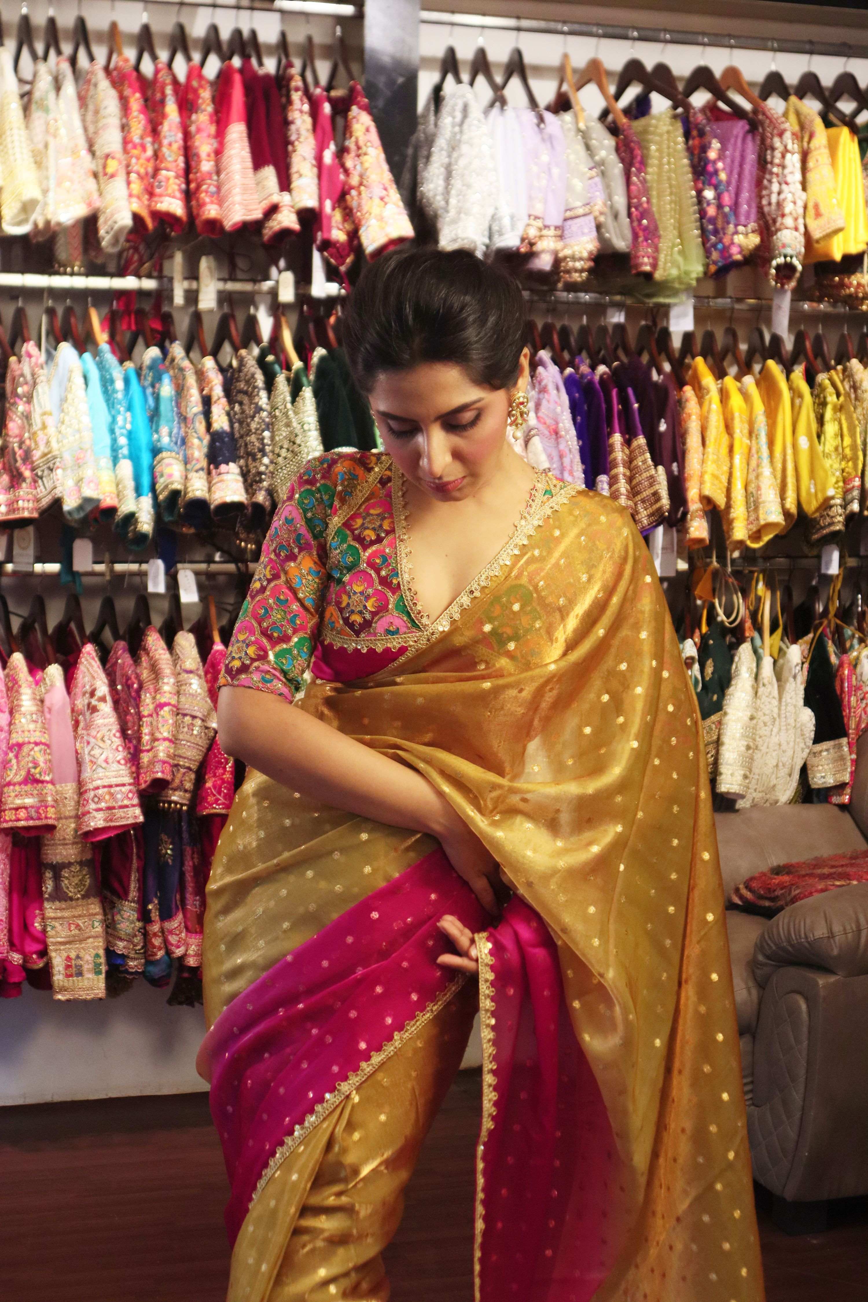 MORNING GLOW SAREE