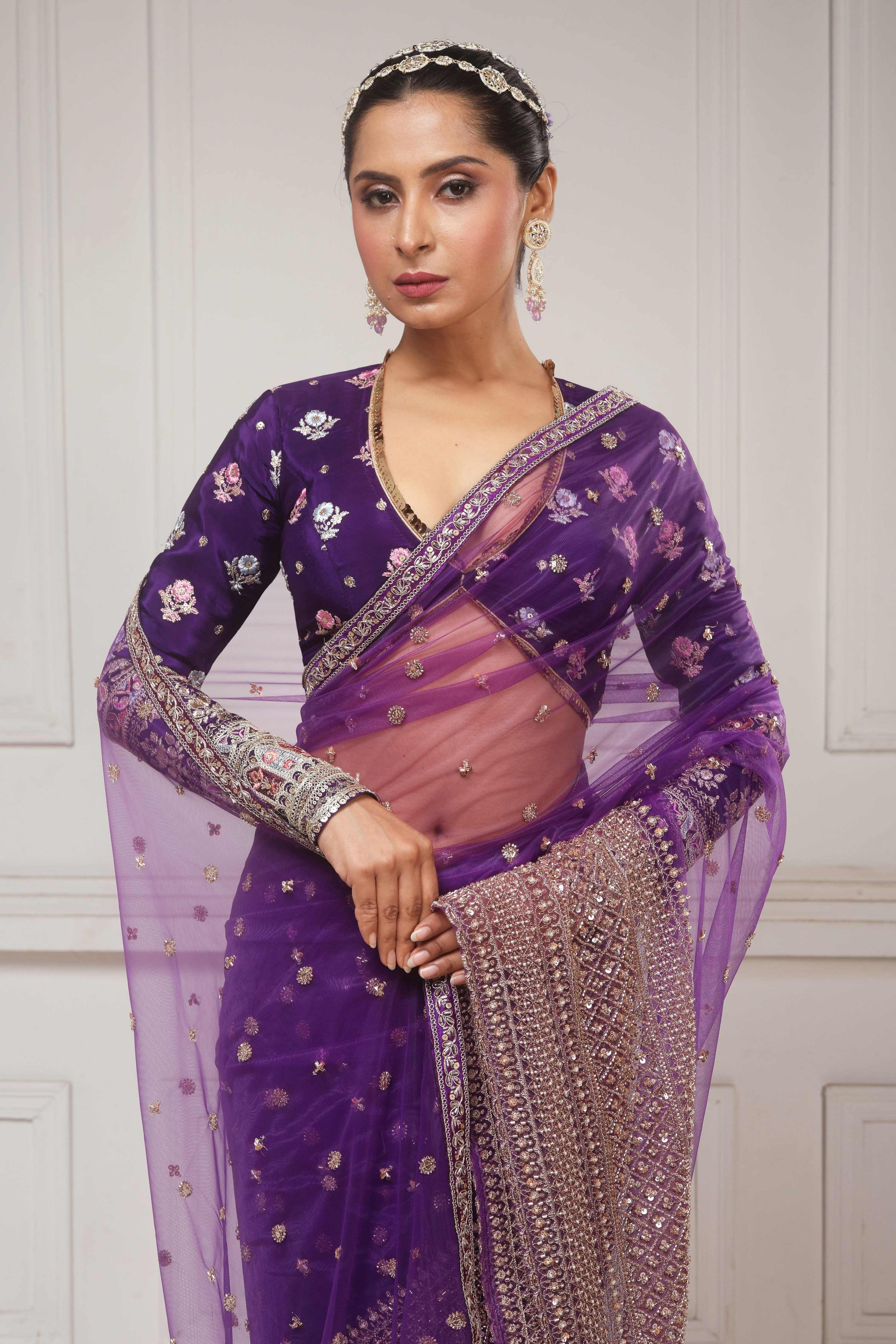 MAJESTIC CHANDELIER SAREE