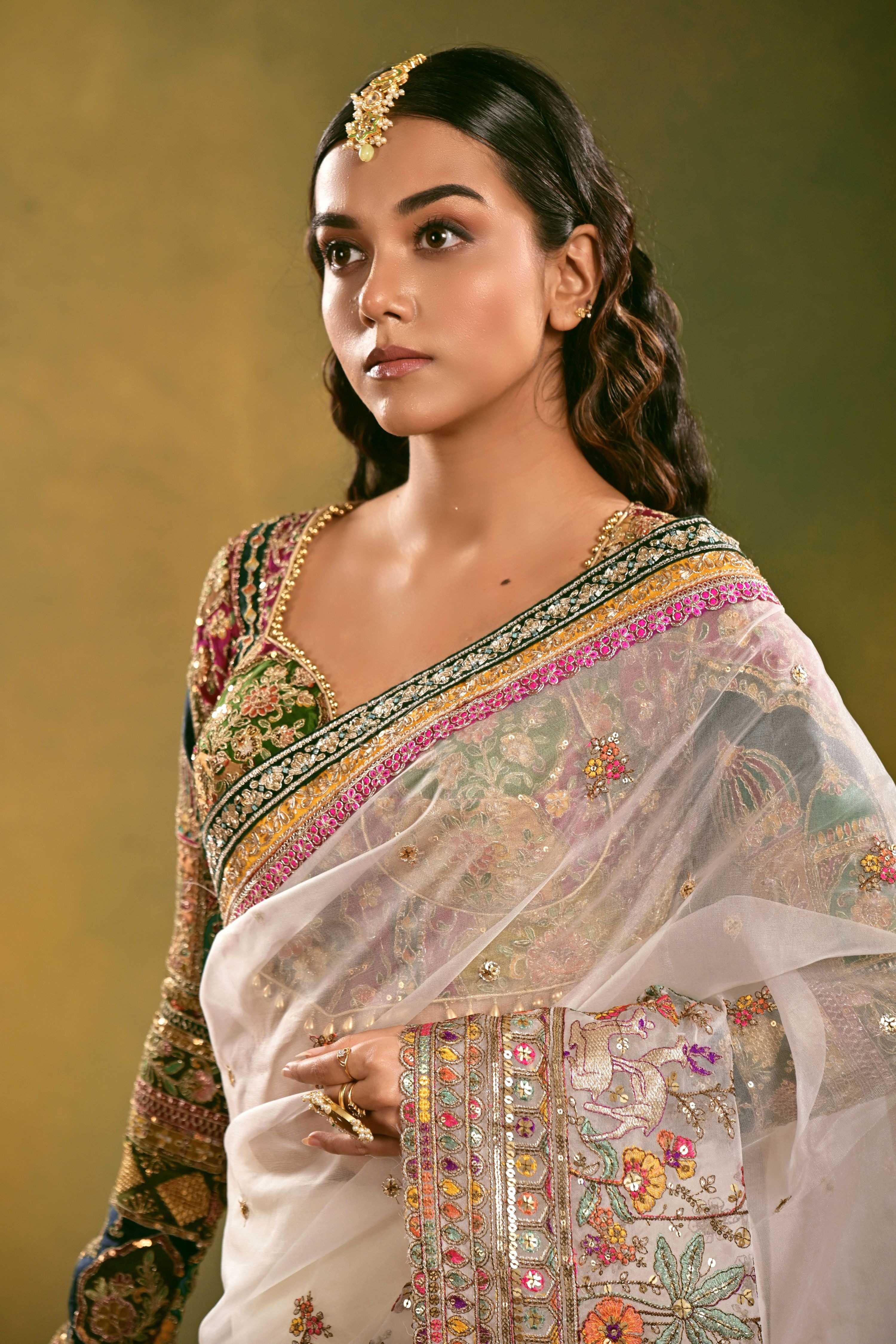 COSMOS CRUSH SAREE
