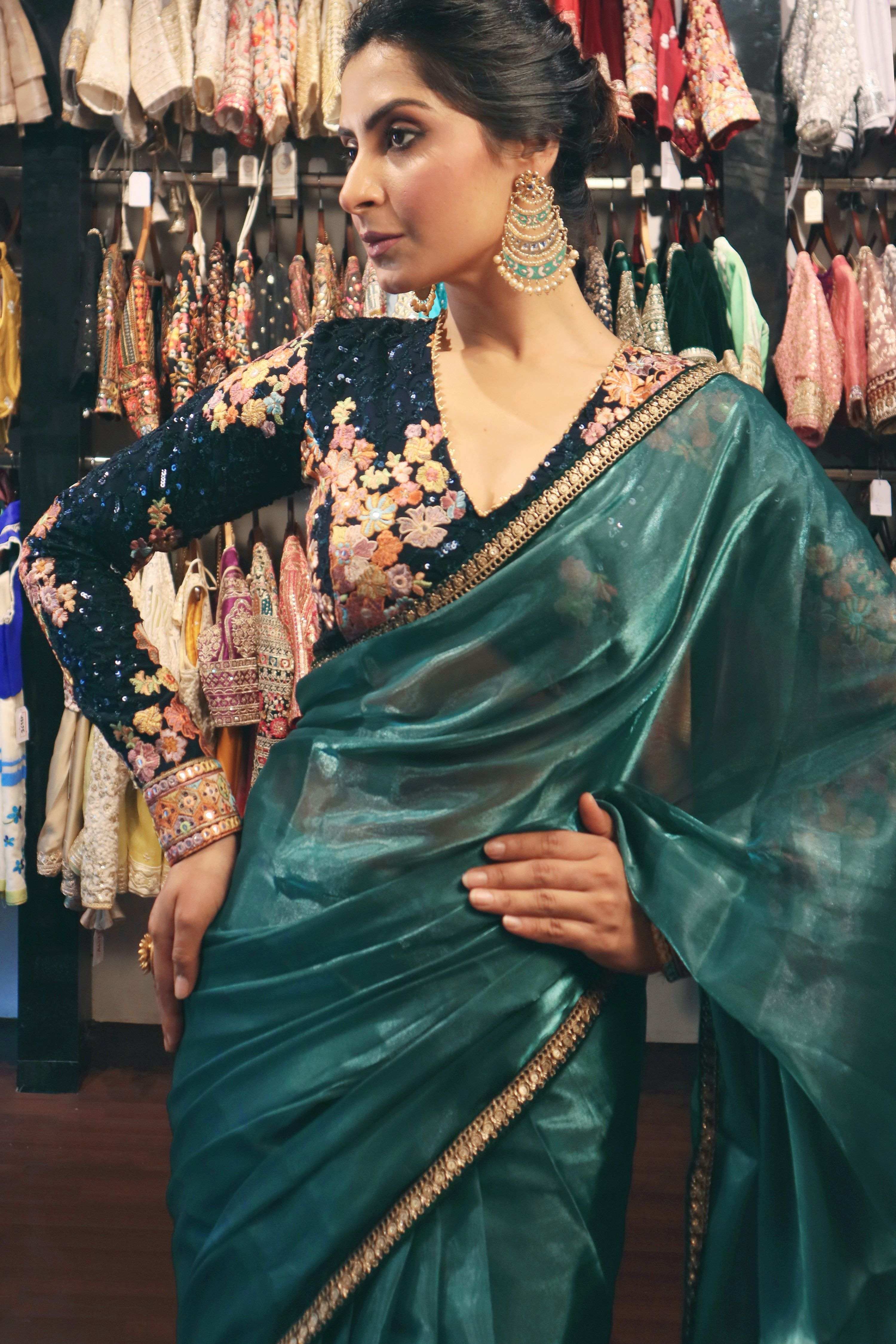 THE SAPPHIRE AFFAIR SAREE
