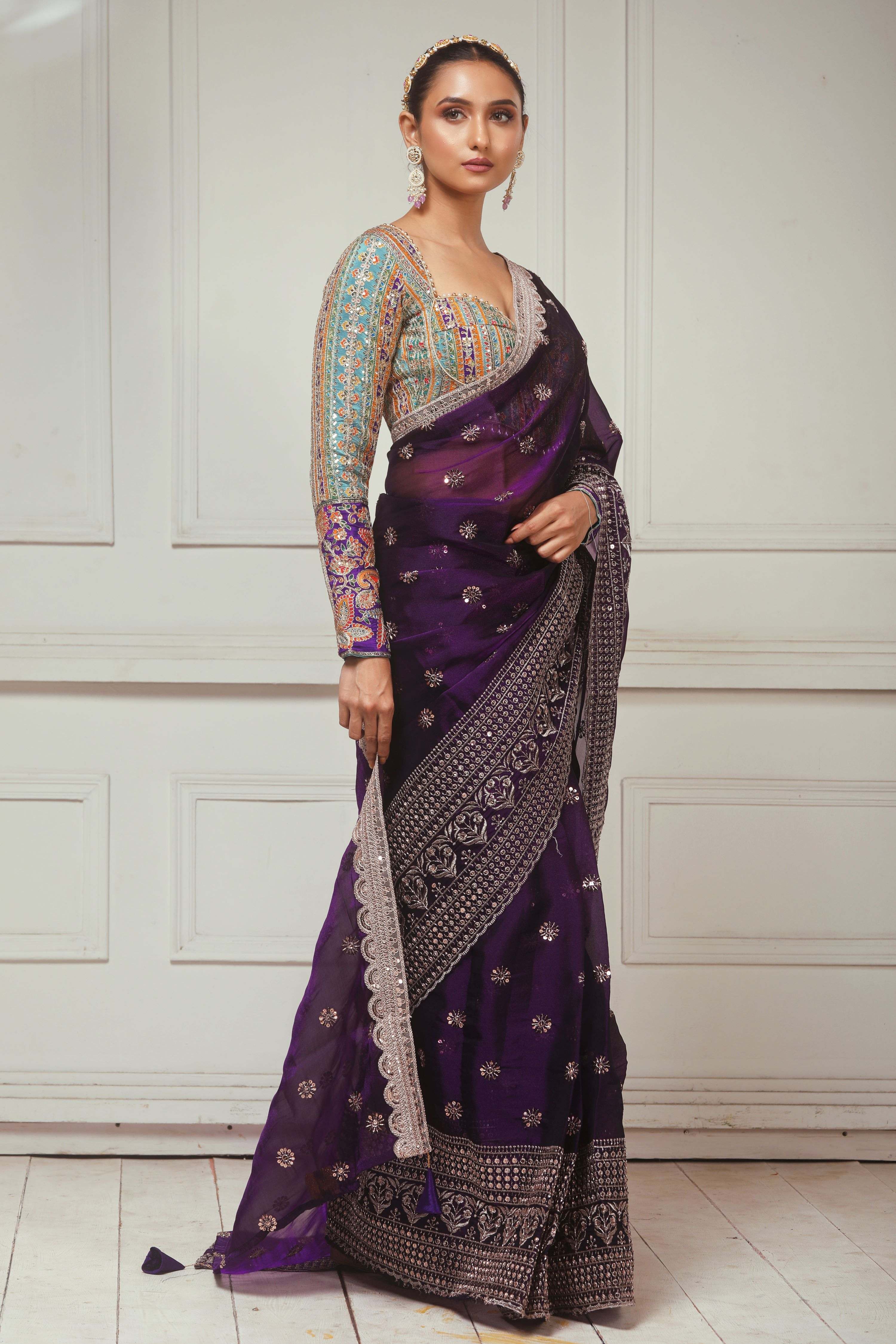 COSMIC POETRY SAREE