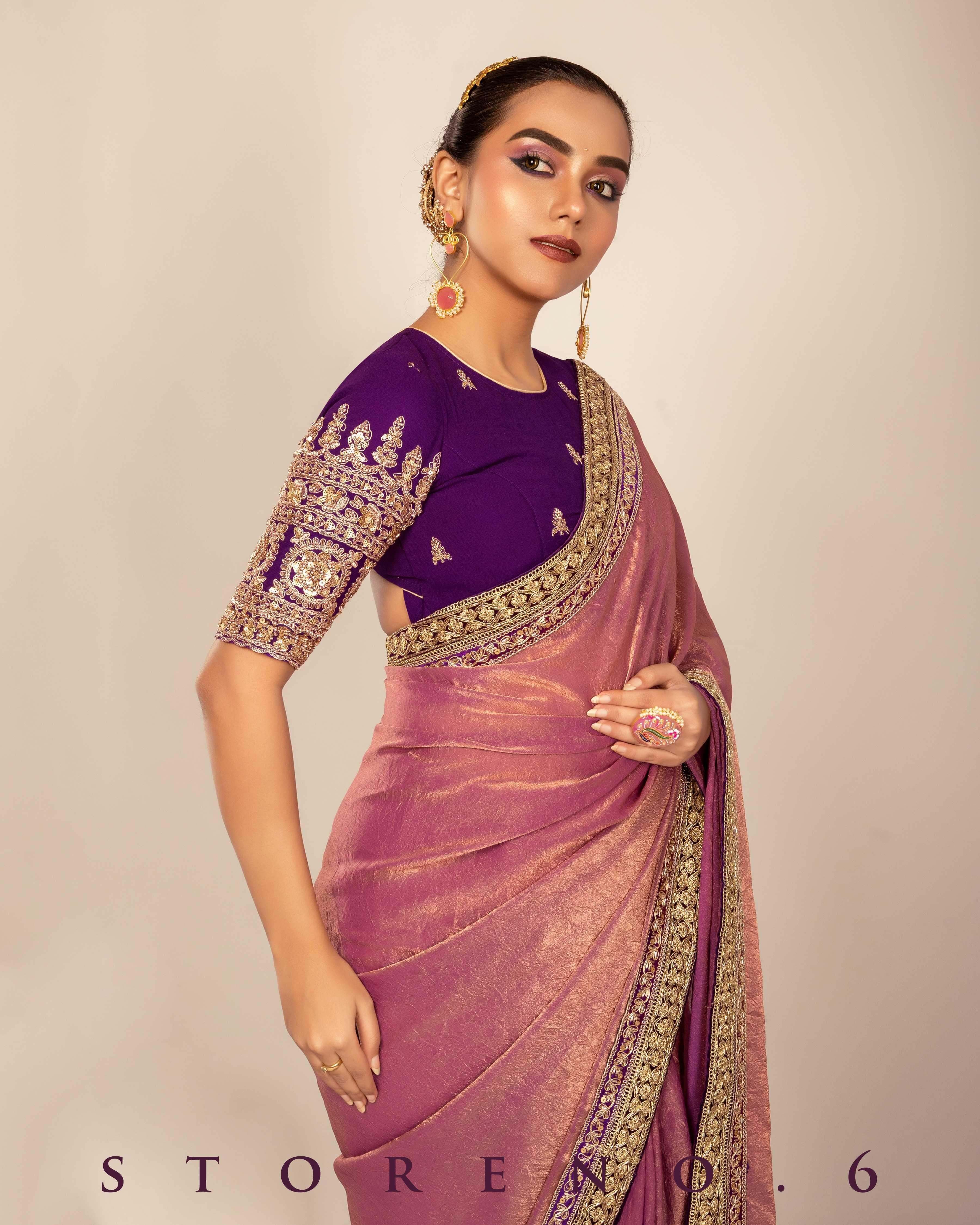 LILAC LEGACY SAREE.