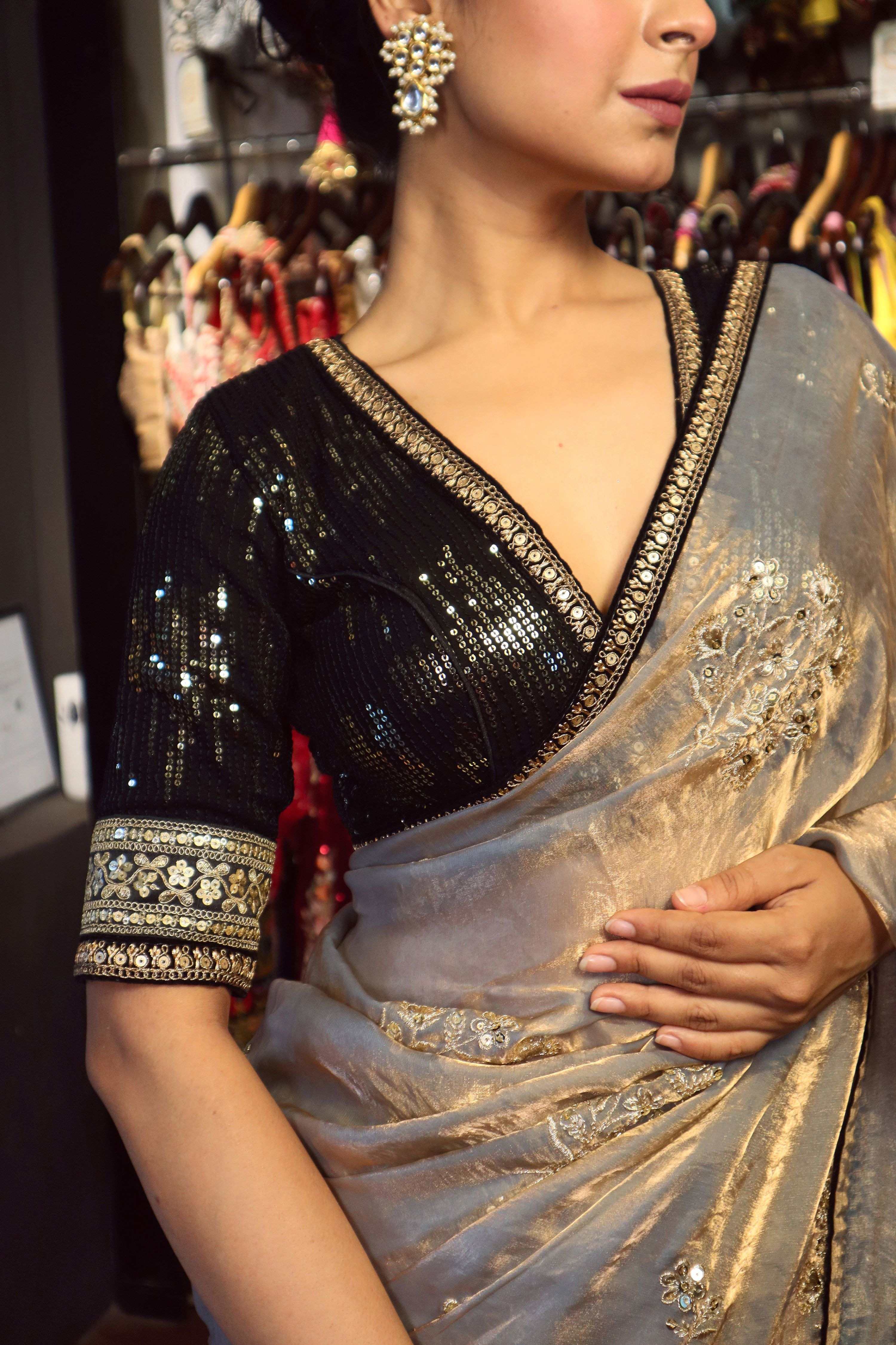TITAN TEMPTRESS SAREE WITH SAANJH CLASSIC BLOUSE