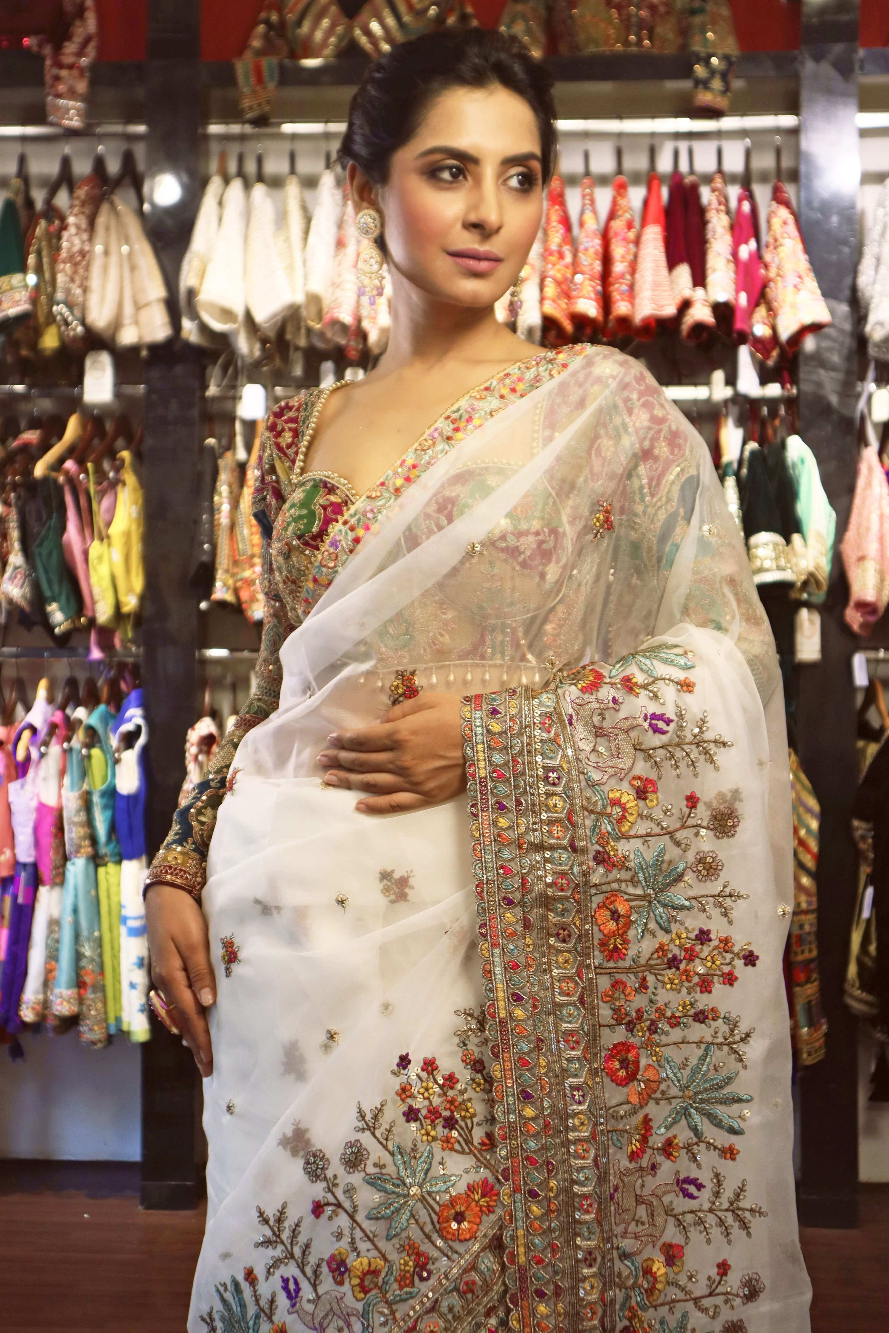 COSMIC CRUSH SAREE