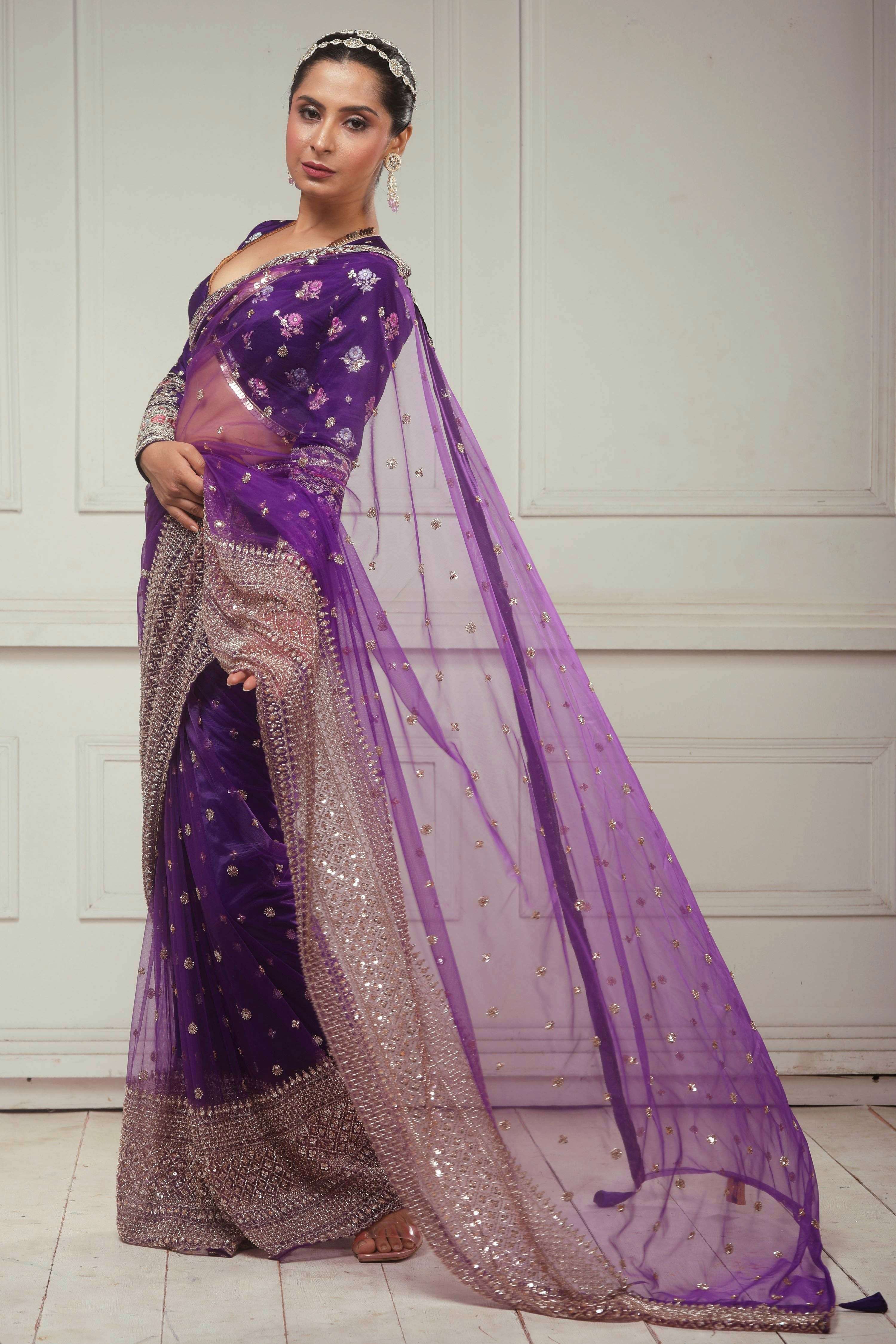 MAJESTIC CHANDELIER SAREE