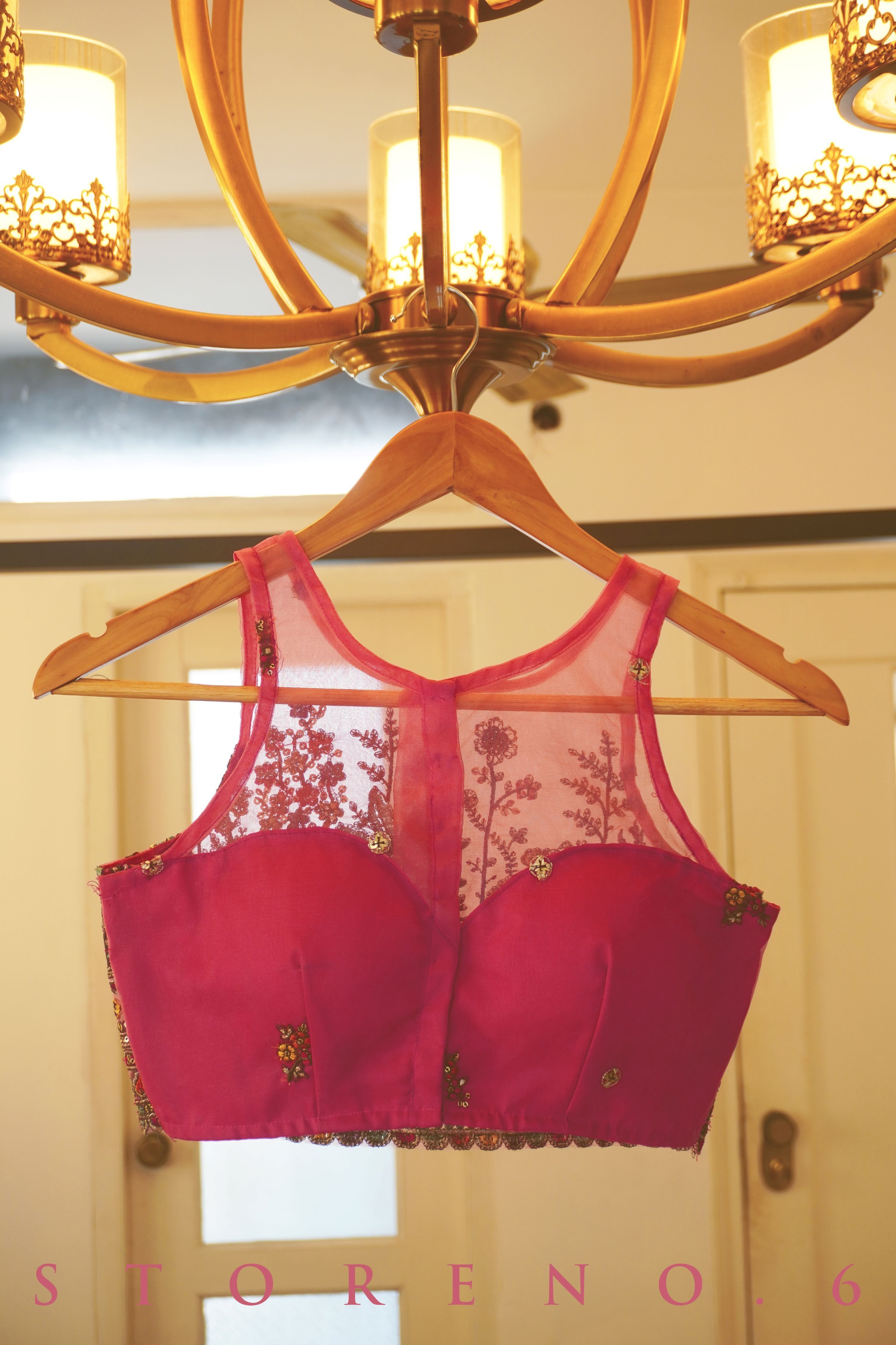 BLUSH HORIZON BLOUSE