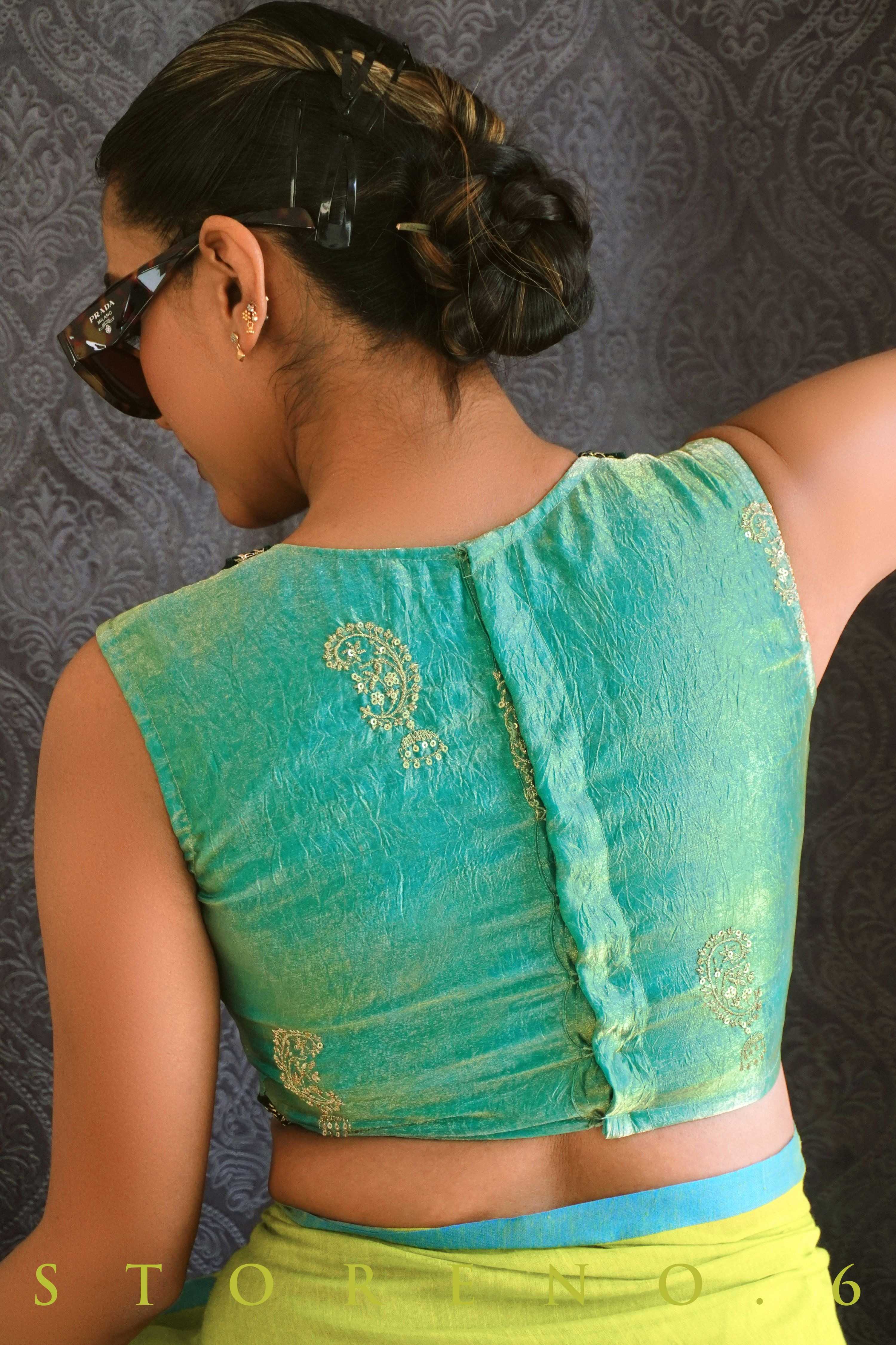 AUTUMN SKY BLOUSE
