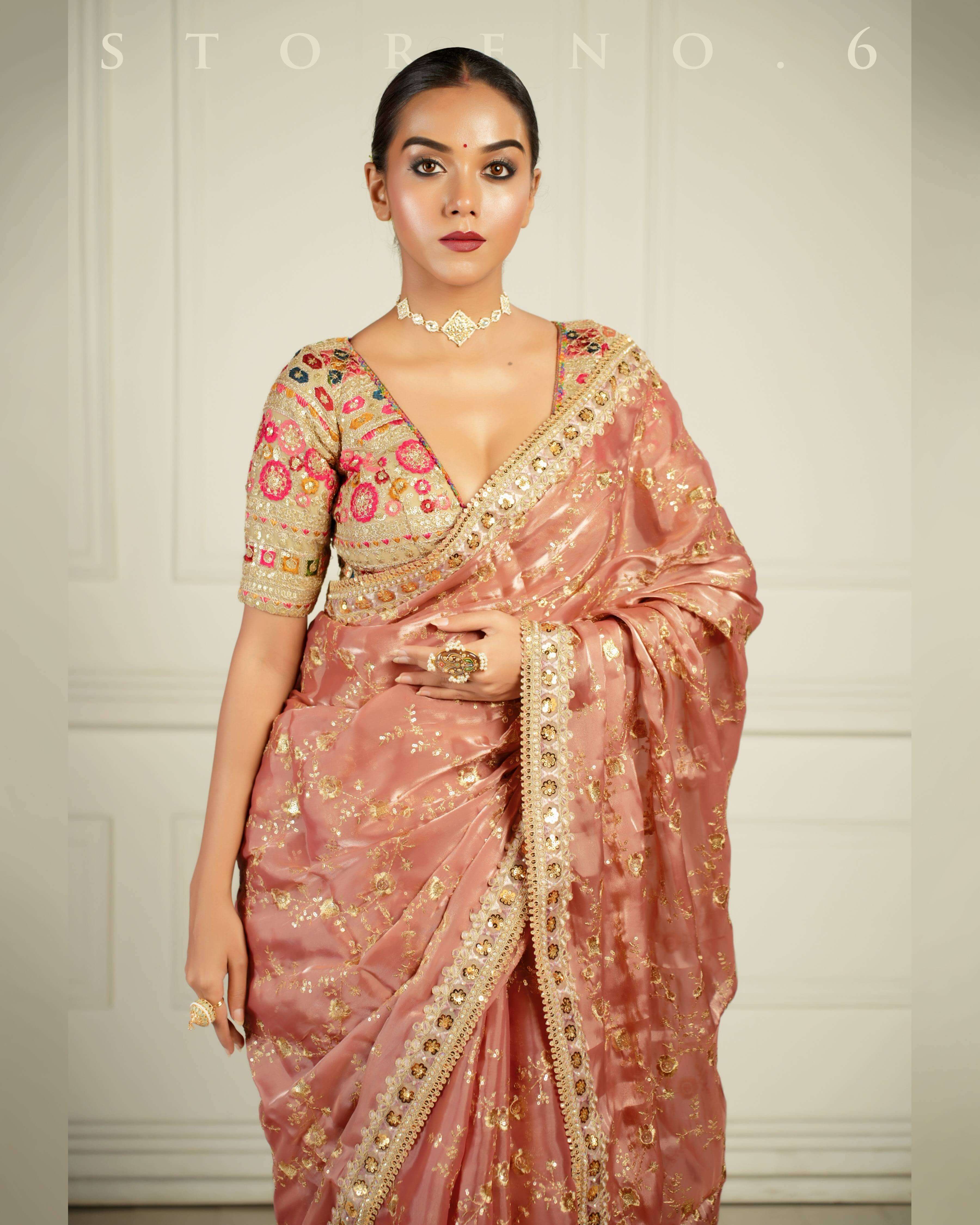 GUL KAARI SURMAI BLOUSE