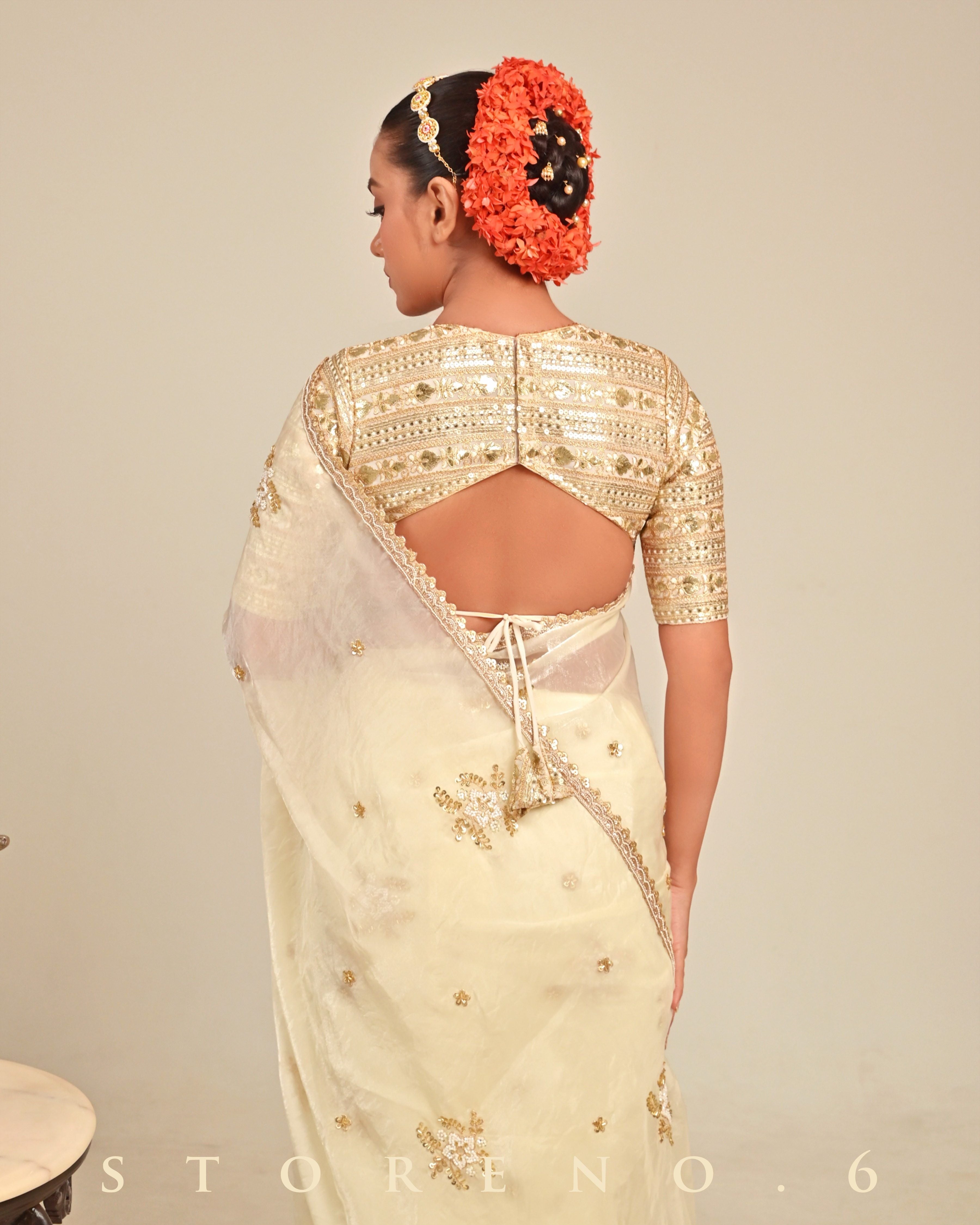 INTENSE IVORY ICON BLOUSE