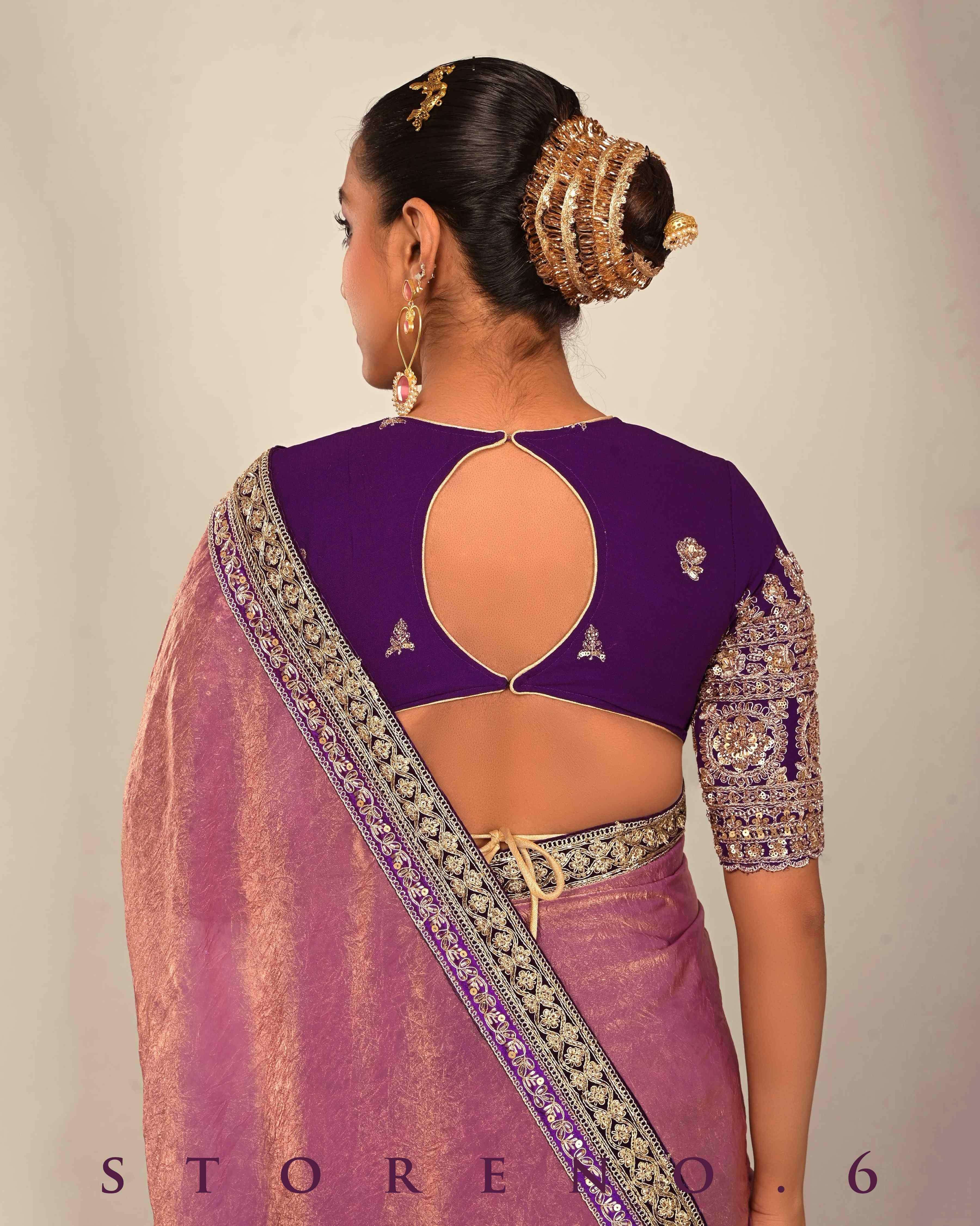LILAC LEGACY SAREE.