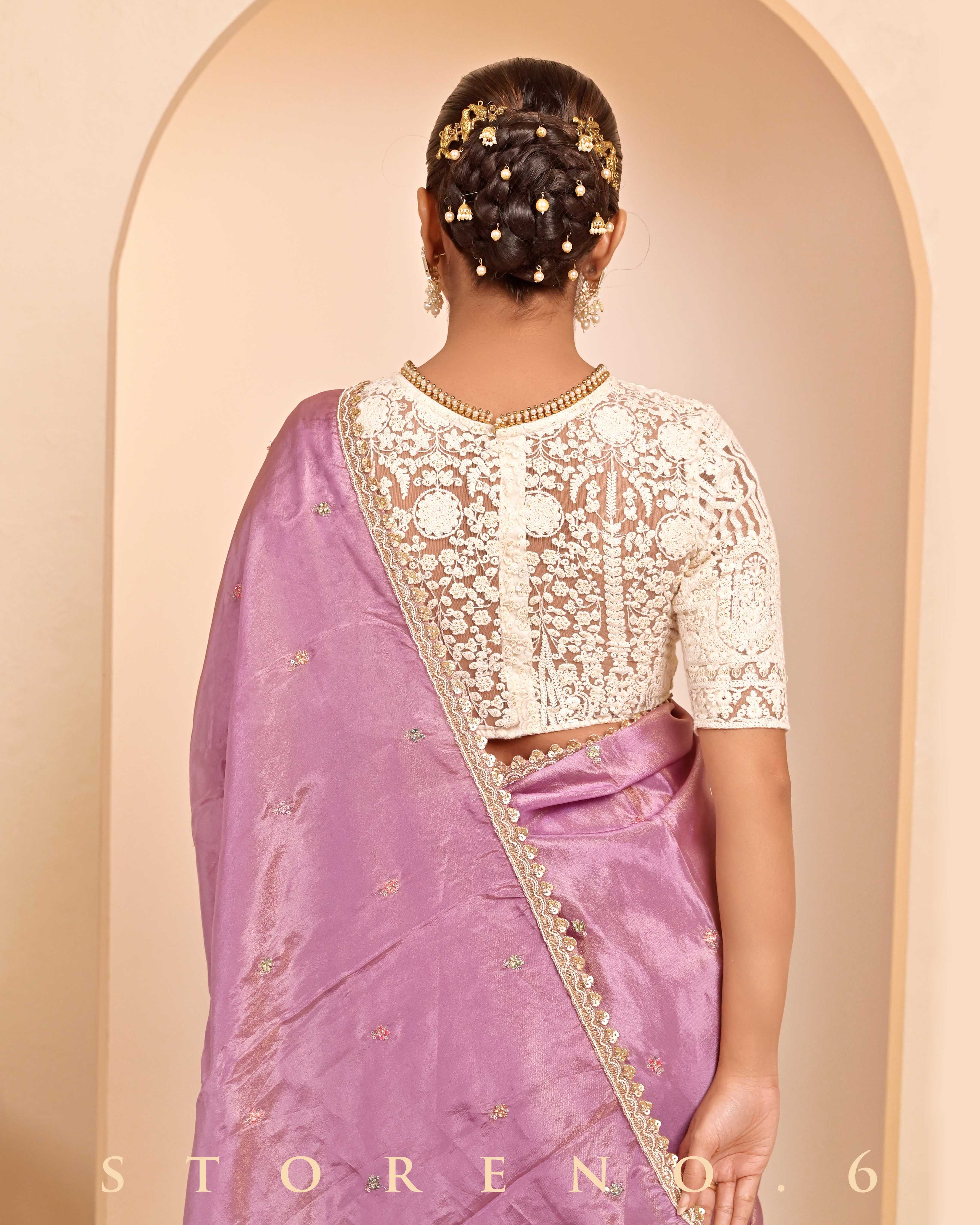 GLAM GLORY SAREE WITH CHAANDNI CLASSIC BLOUSE