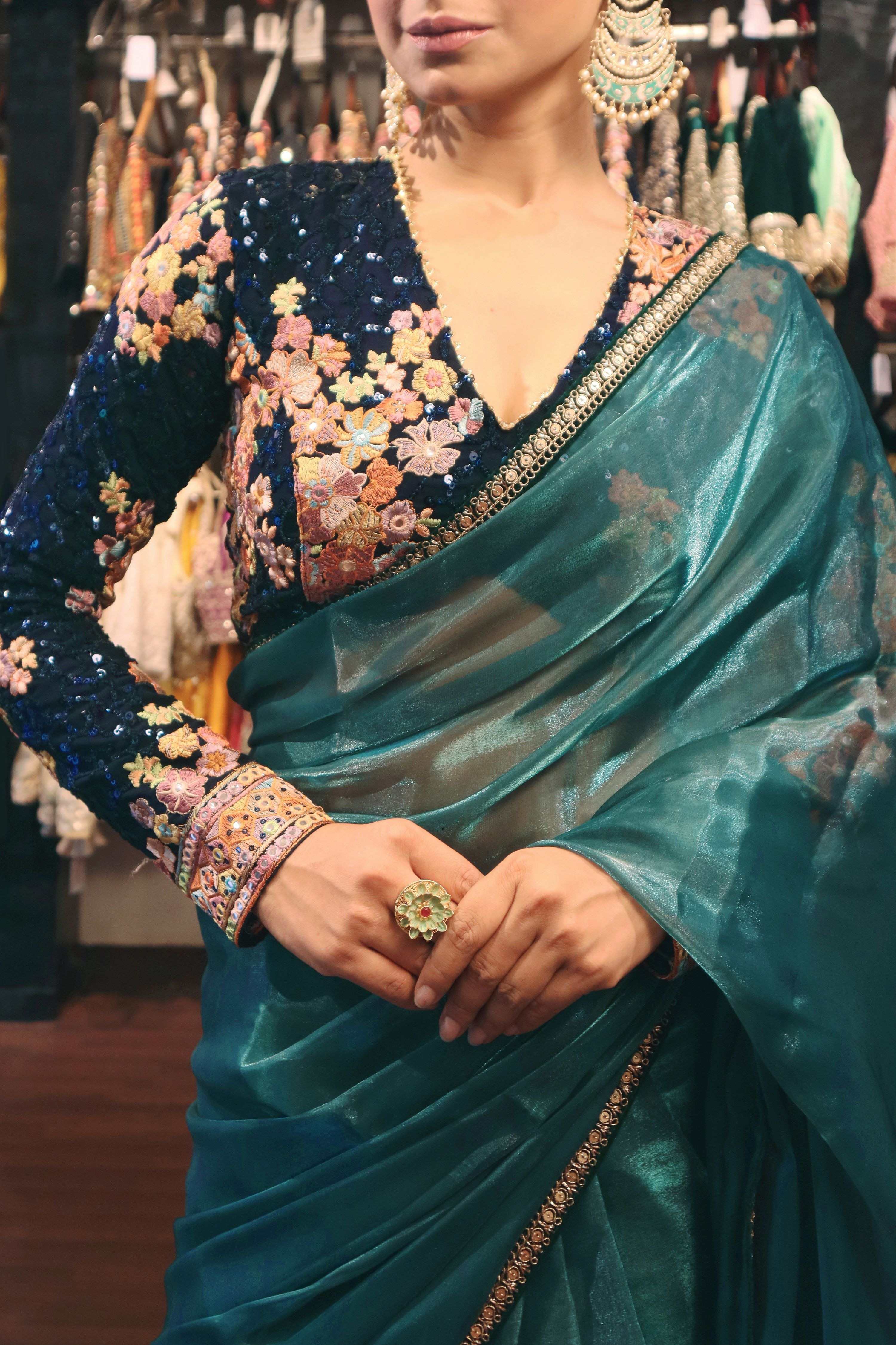 THE SAPPHIRE AFFAIR SAREE